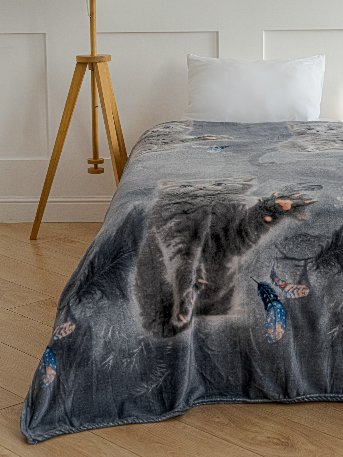 Плед PAVLine Аэро Софт Котик 150 x 200 см - фото 4