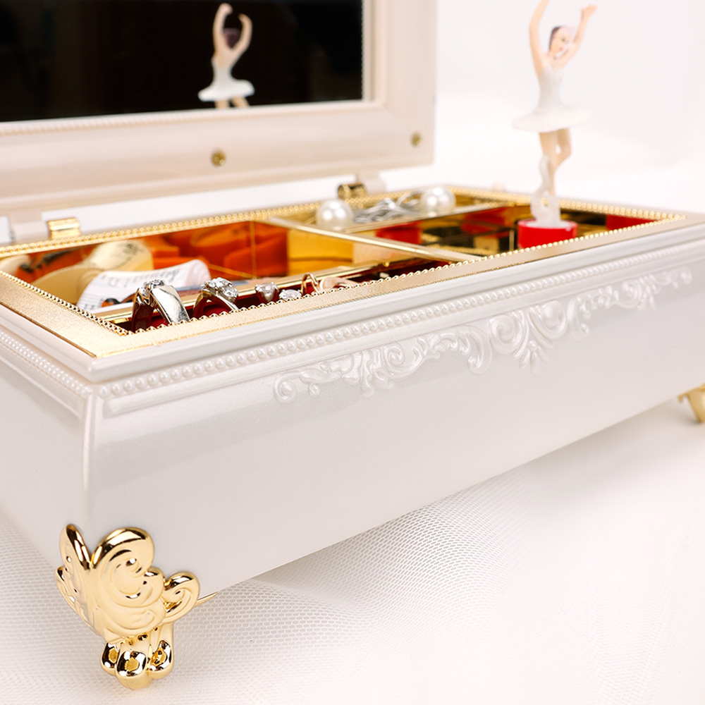 Прямоугольная белая TIPTOPOLIS Детская Шкатулка музыкальная - фото 8