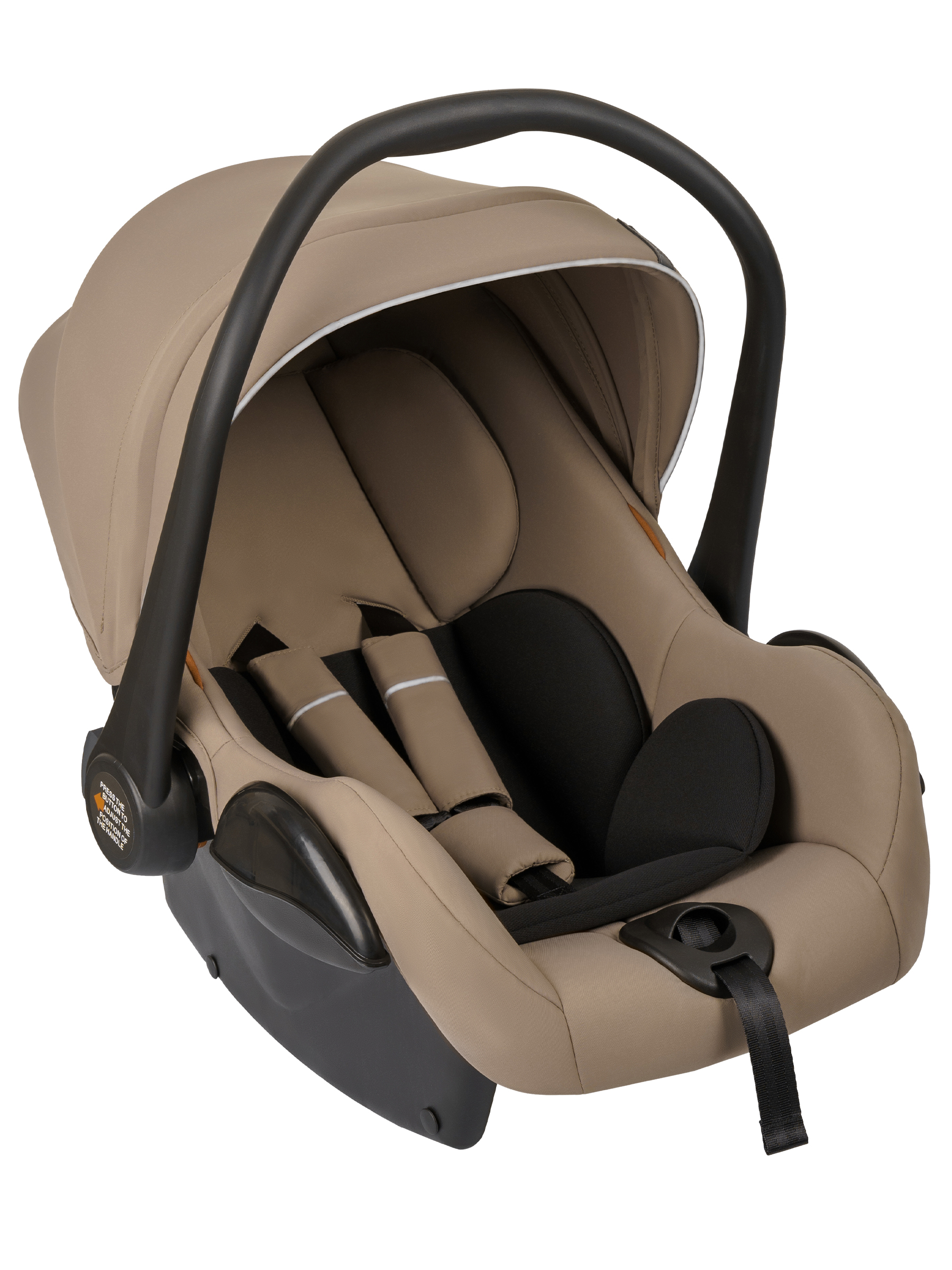 Коляска 3в1 Indigo Coin темно-бежевый - фото 8