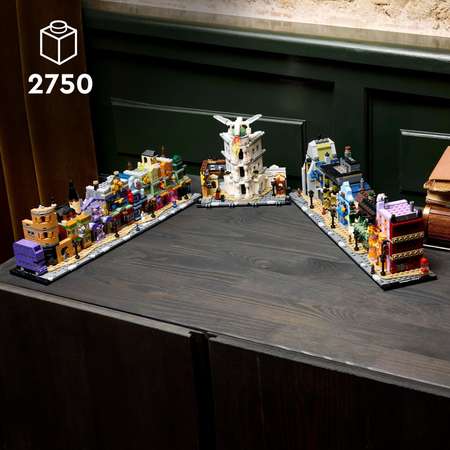 Конструктор LEGO Harry Potter Магазины Косого переулка блочный