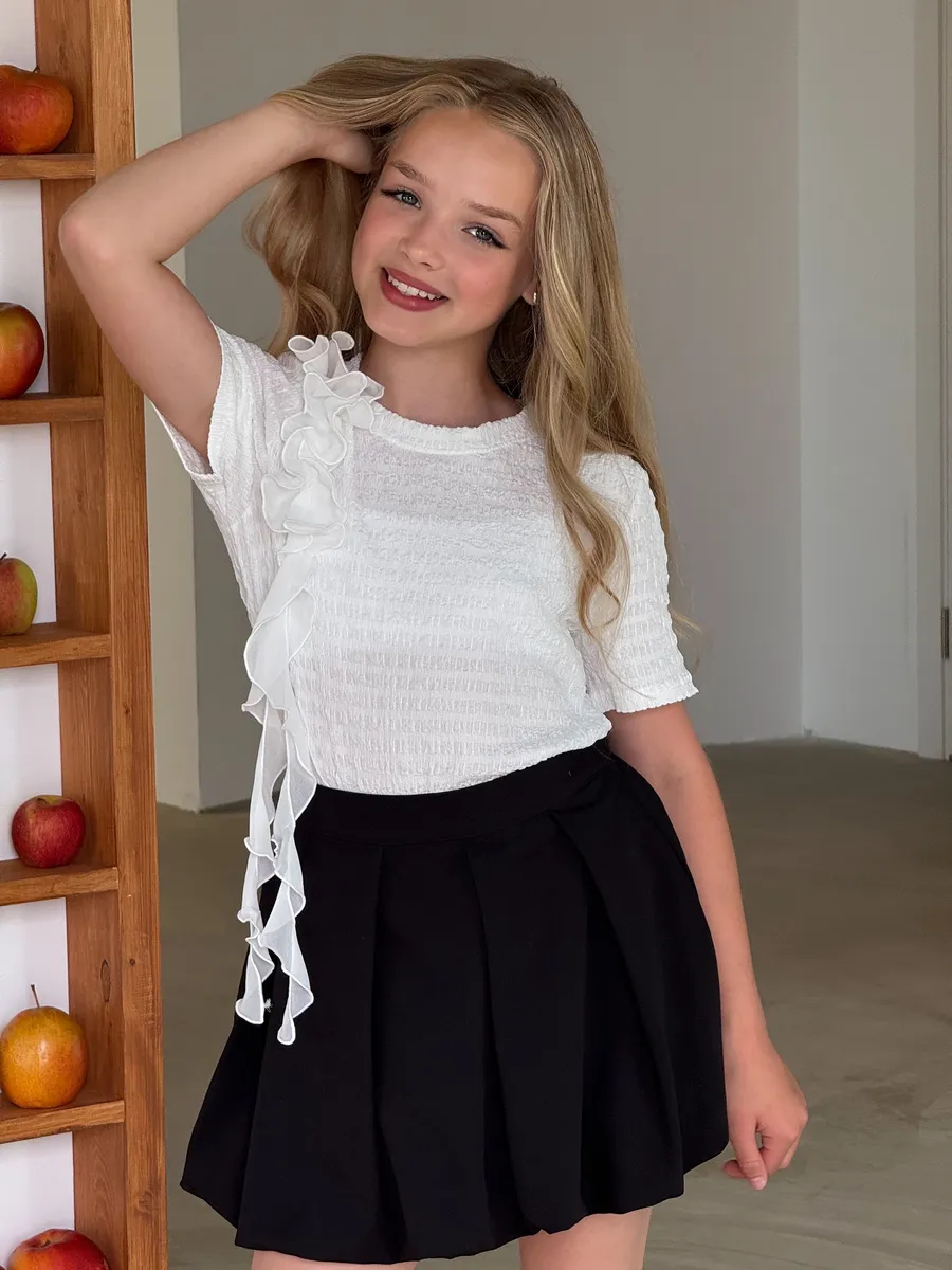 Блузка Locality Kids БЗ04/бел - фото 1