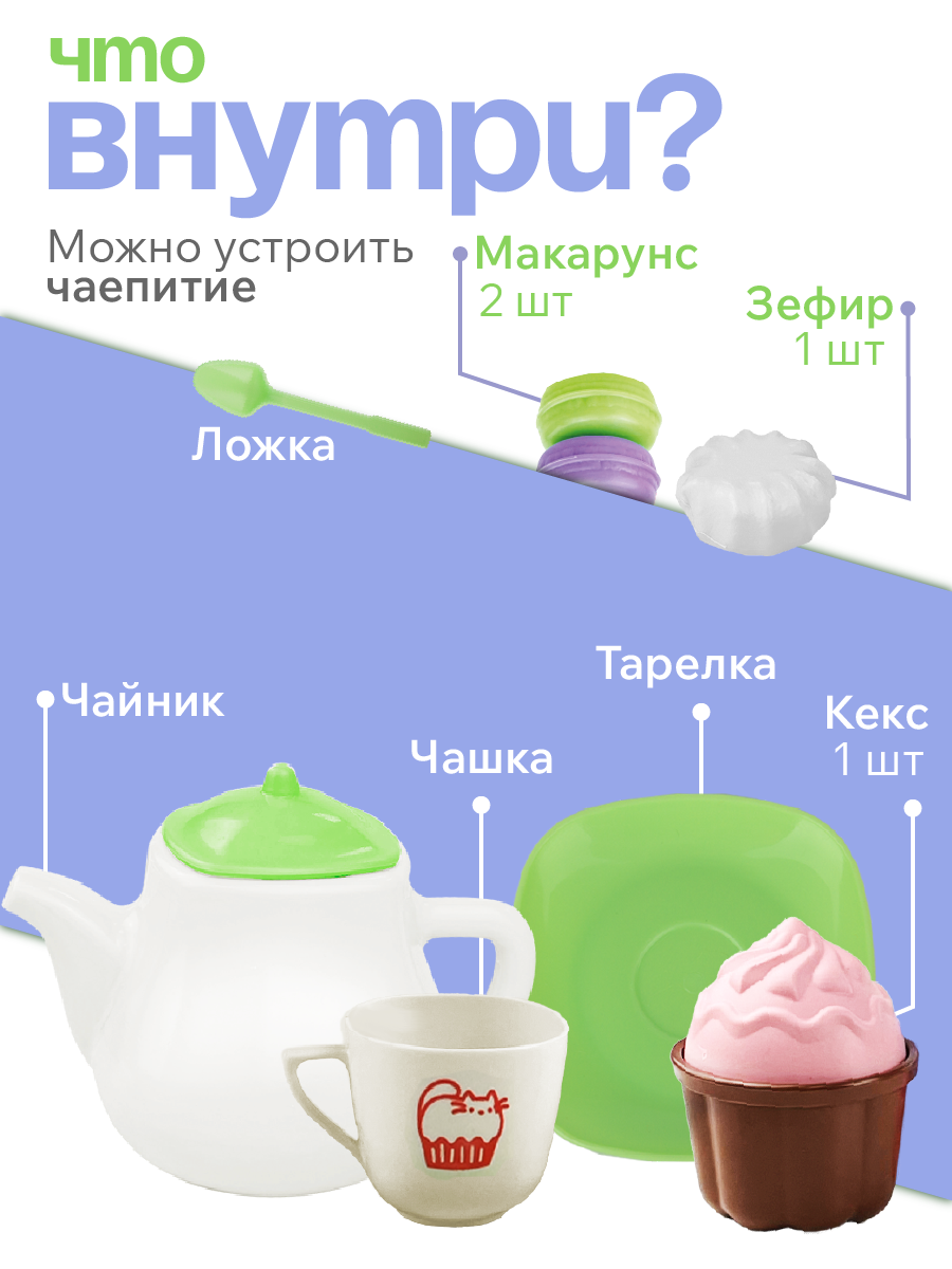Игрушка СТРОМ посуда, продукты - фото 3