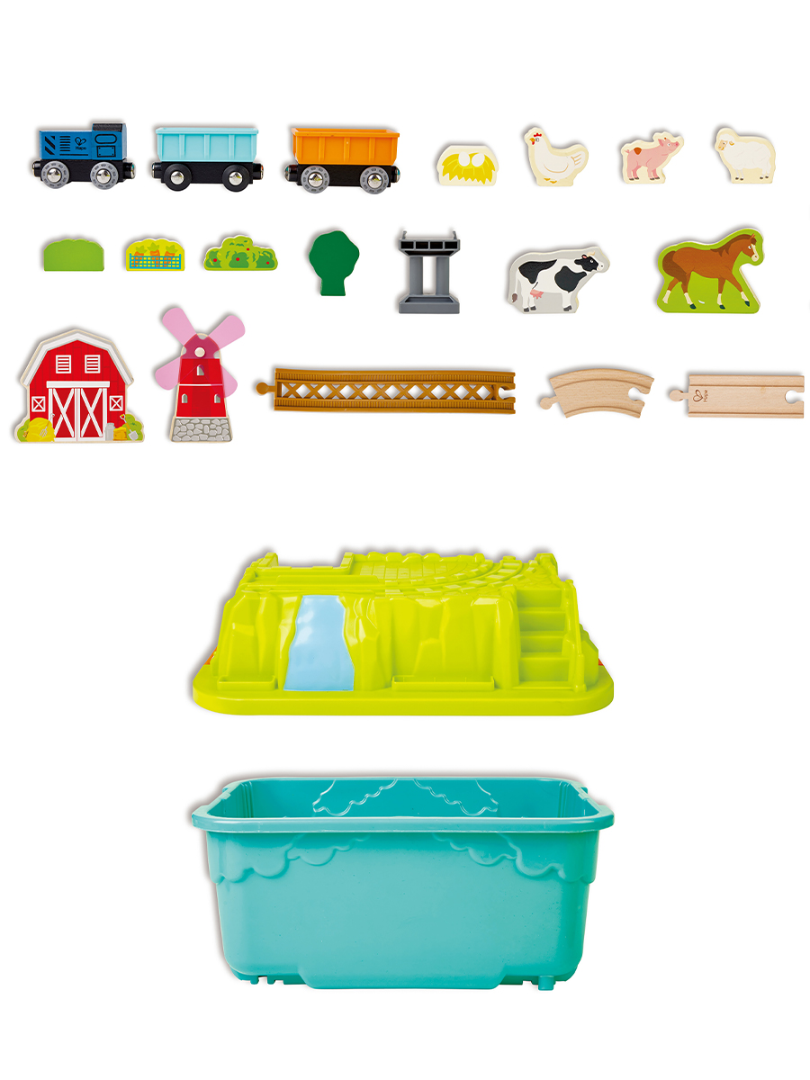 Набор железнодорожный Hape E3783_HP - фото 8