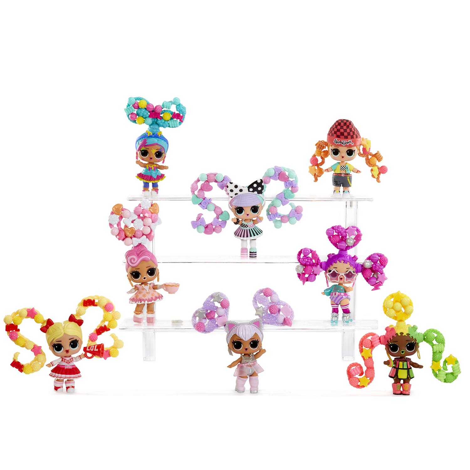 Кукла мини L.O.L. Surprise! Hair Beads 43467 - фото 8
