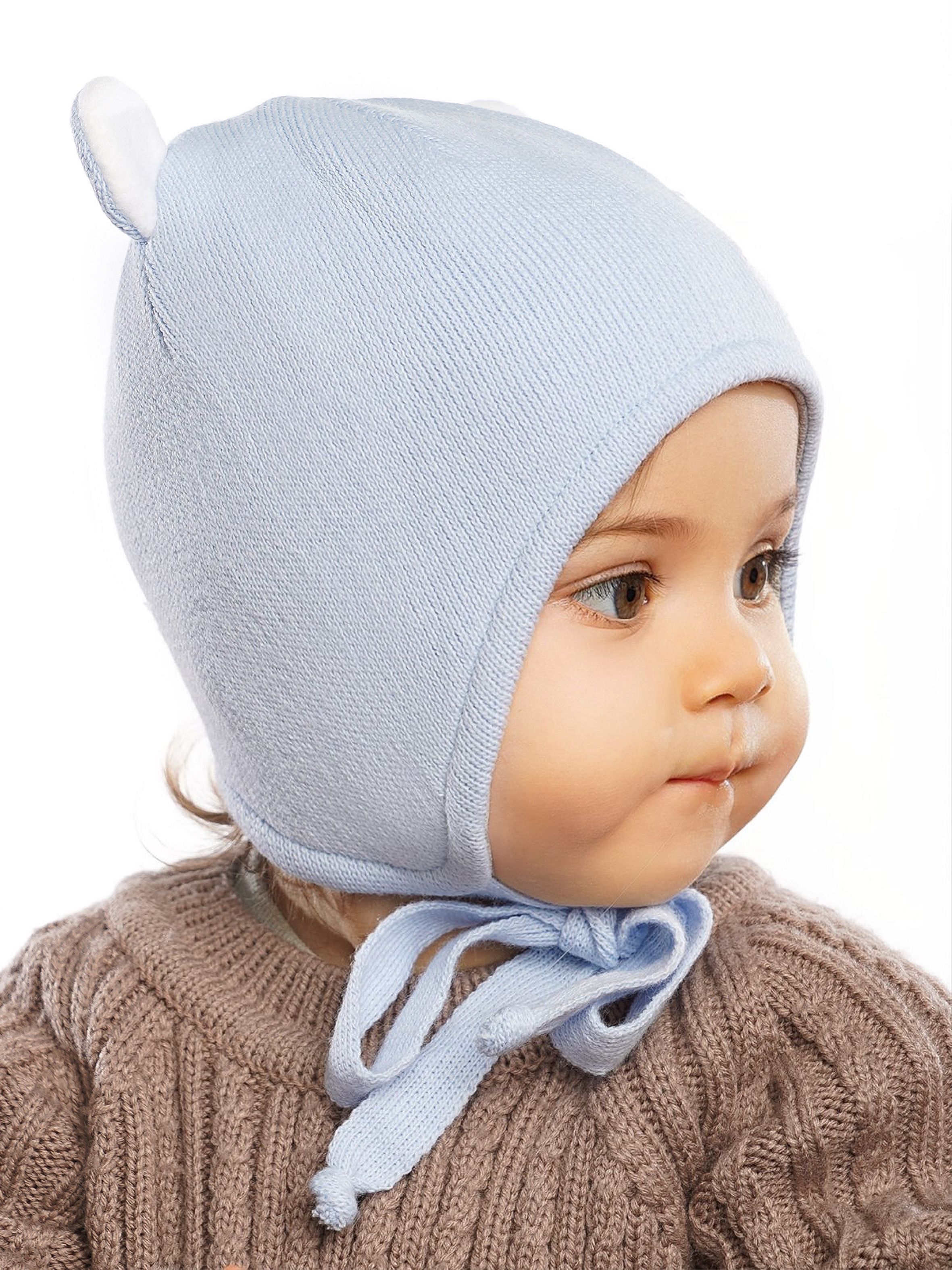 Шапка ПриКиндер D1-1927 Цвет: Голубой - фото 8