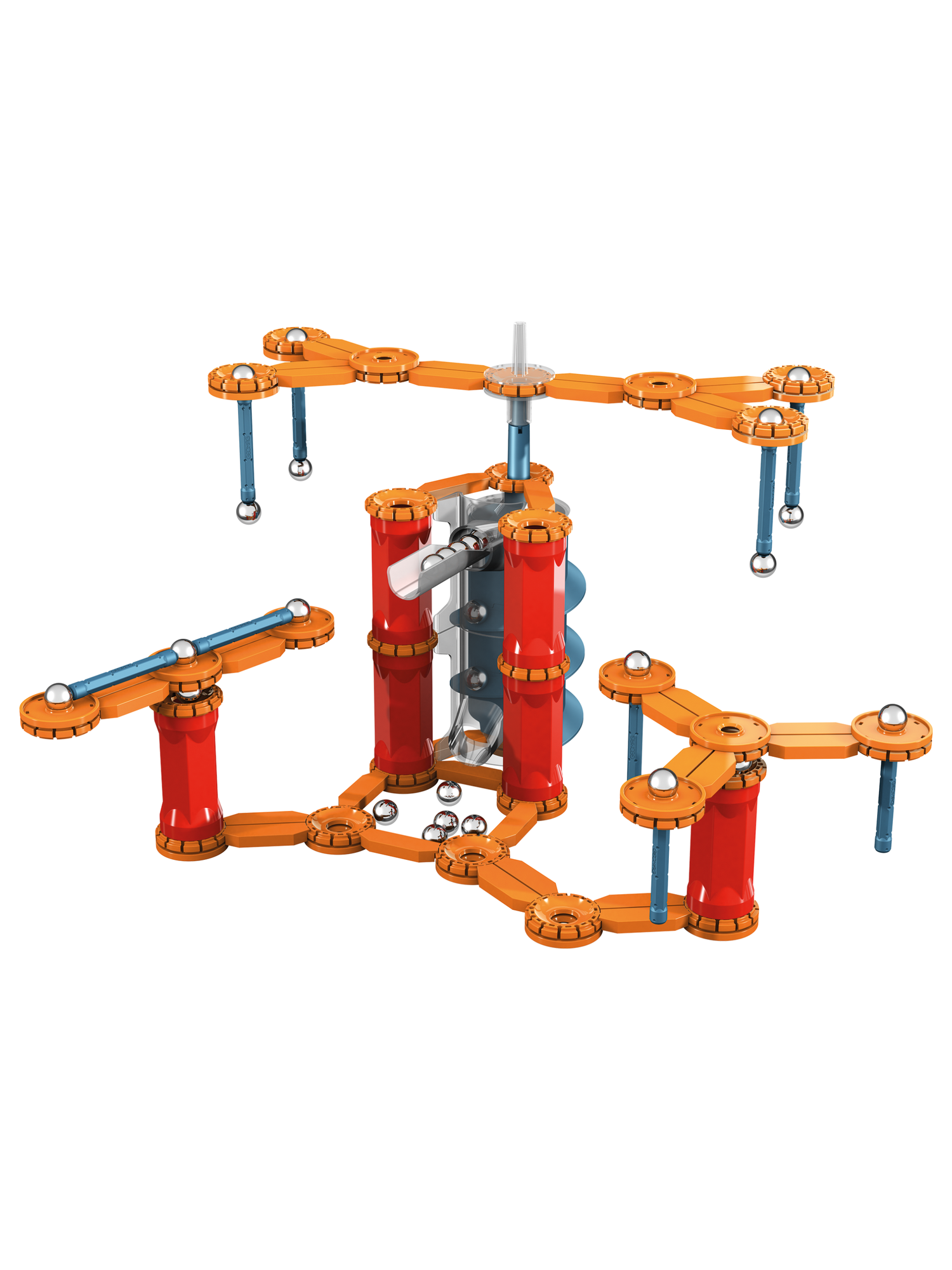 Конструктор Geomag Mechanics Gravity магнитный 169 дет. - фото 7