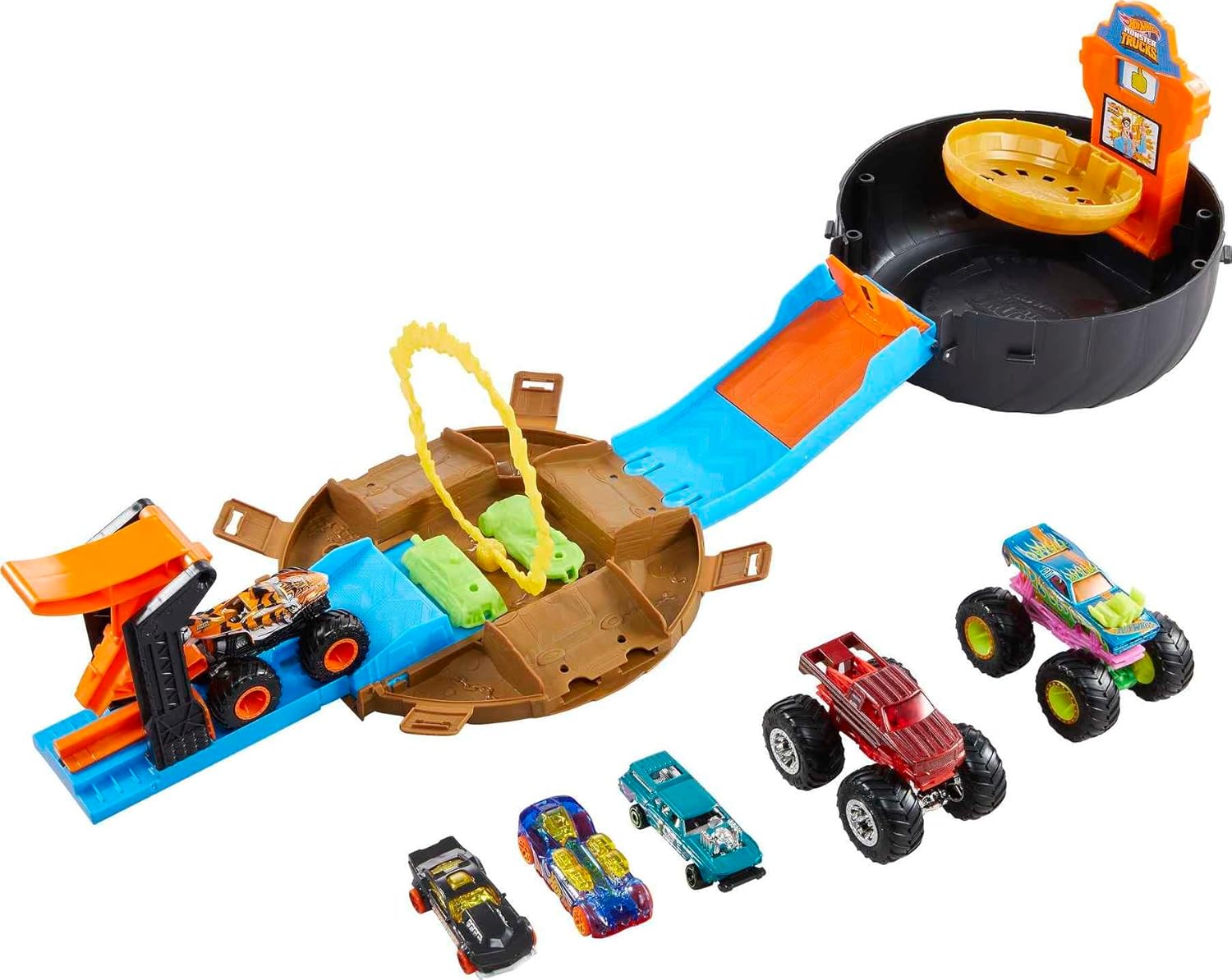 Трек Hot Wheels Трюки в шине HHY74 - фото 1
