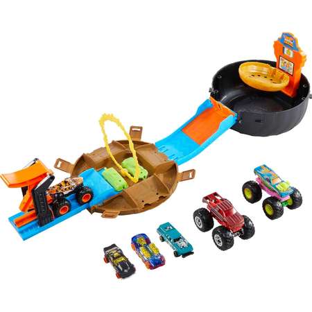 Трек Hot Wheels Трюки в шине