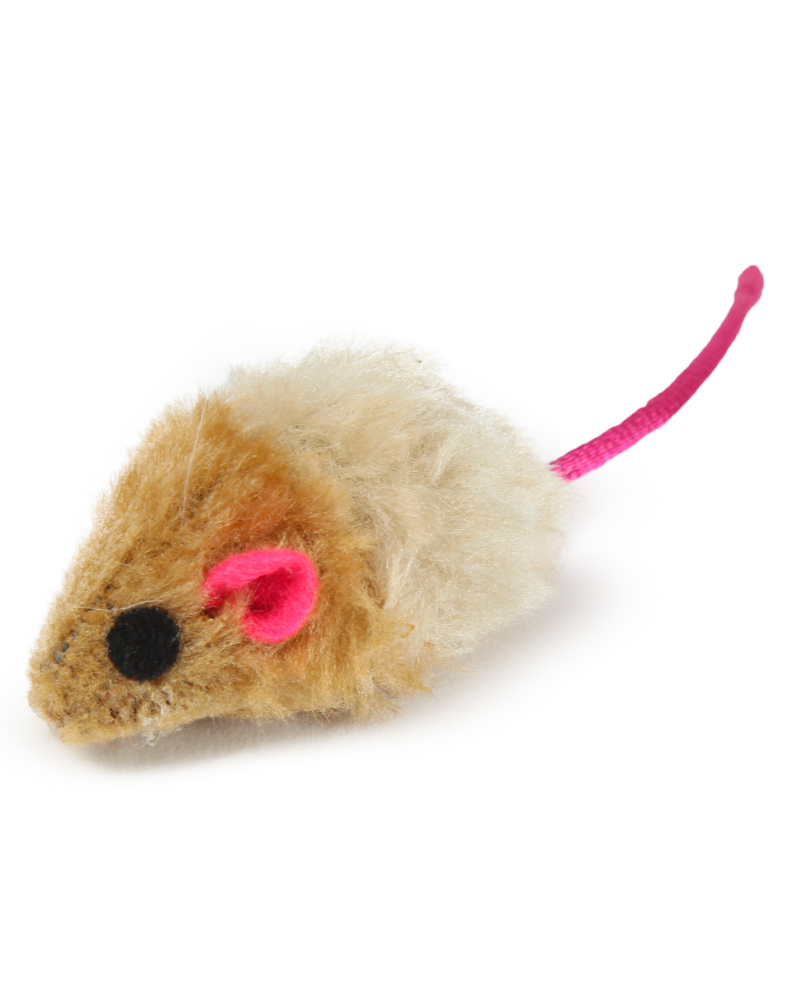 Набор игрушек для кошек Barbaks Разношёрстные мышки с кошачьей мятой 3шт 10см - фото 4