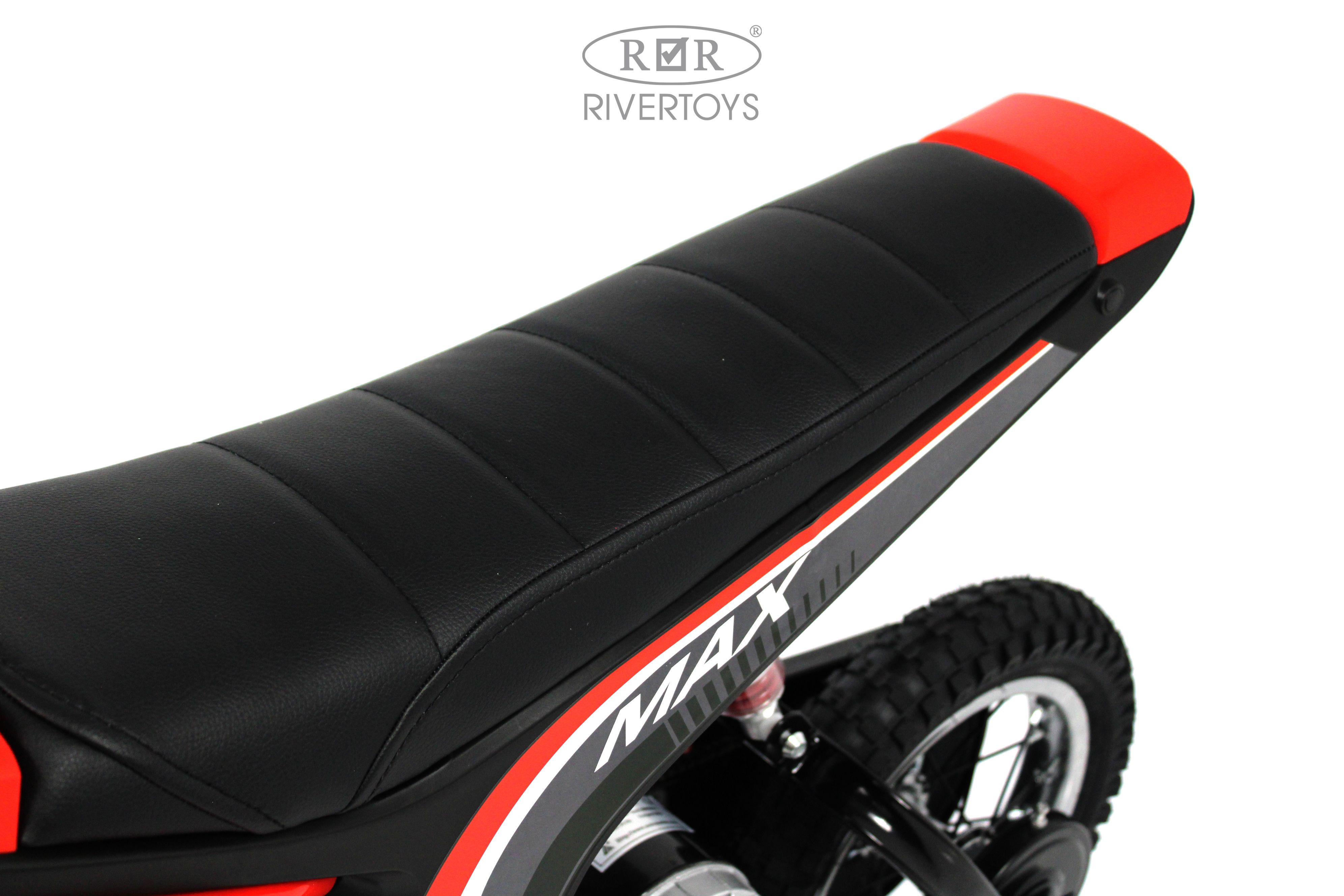Электромотоцикл RIVERTOYS A005AA-MOTO-RED - фото 18