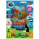 Игра настольная Играем вместе Синий трактор Пинбол 343083