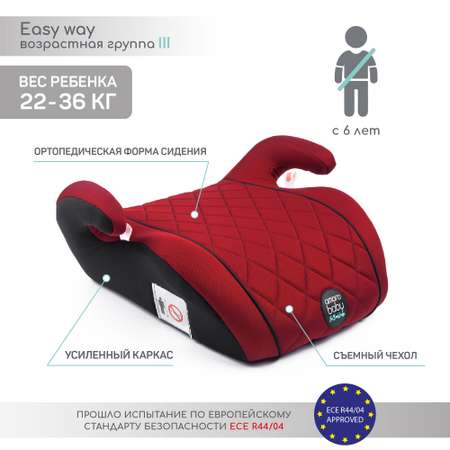 Автокресло Amarobaby 3 (22-36 кг)