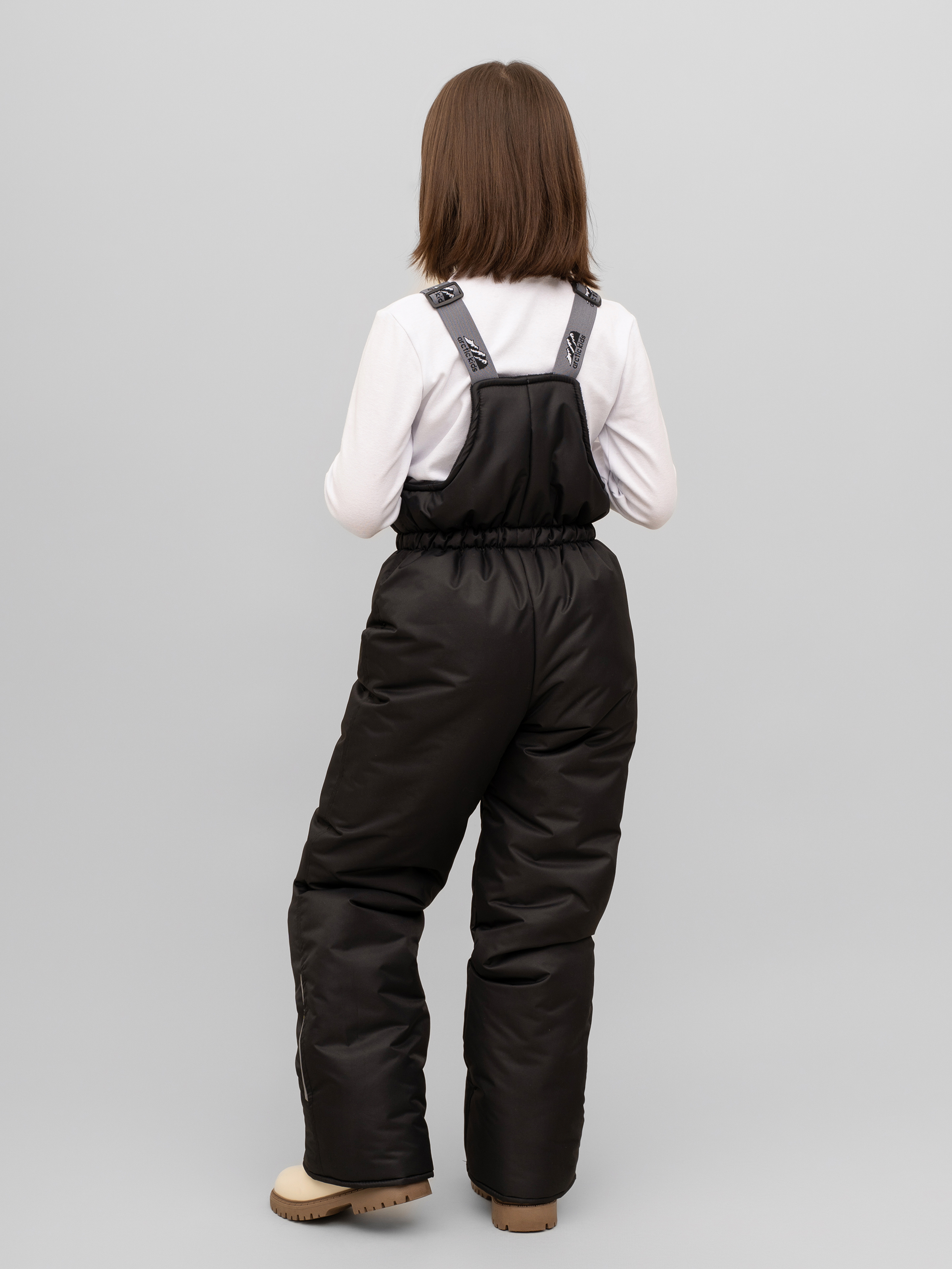 Полукомбинезон Arctic kids 60-015 черный - фото 17