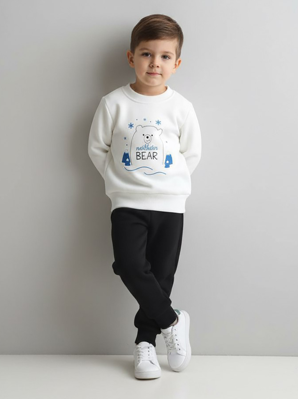 Изображение товара Спортивный костюм для девочки VGtrikotazh 104 осень-зима плотная ткань