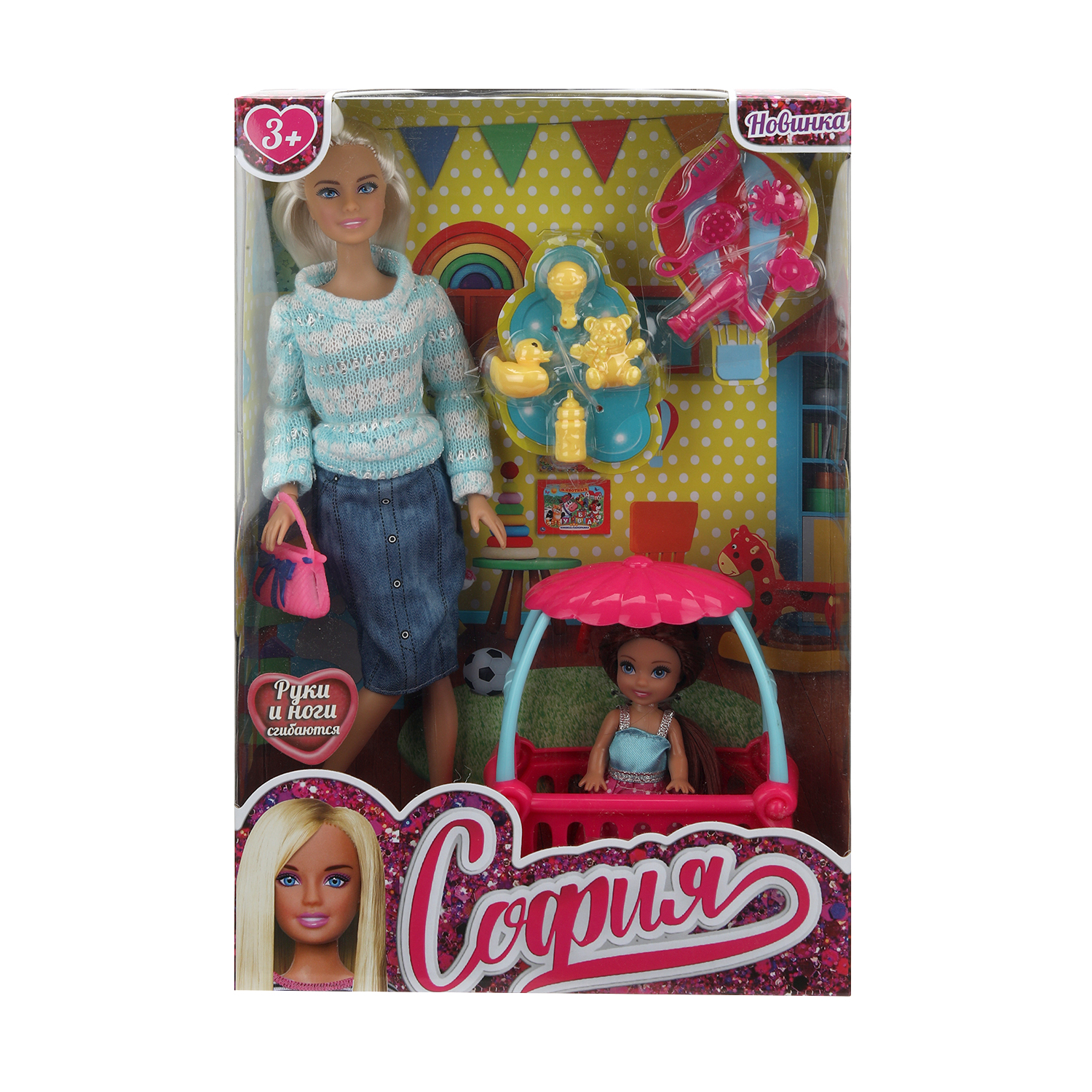 Кукла модельная Карапуз София высота 29 см 393966 - фото 1