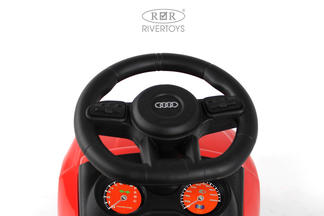Каталка RIVERTOYS Z004ZZ-A-RED красный - фото 9