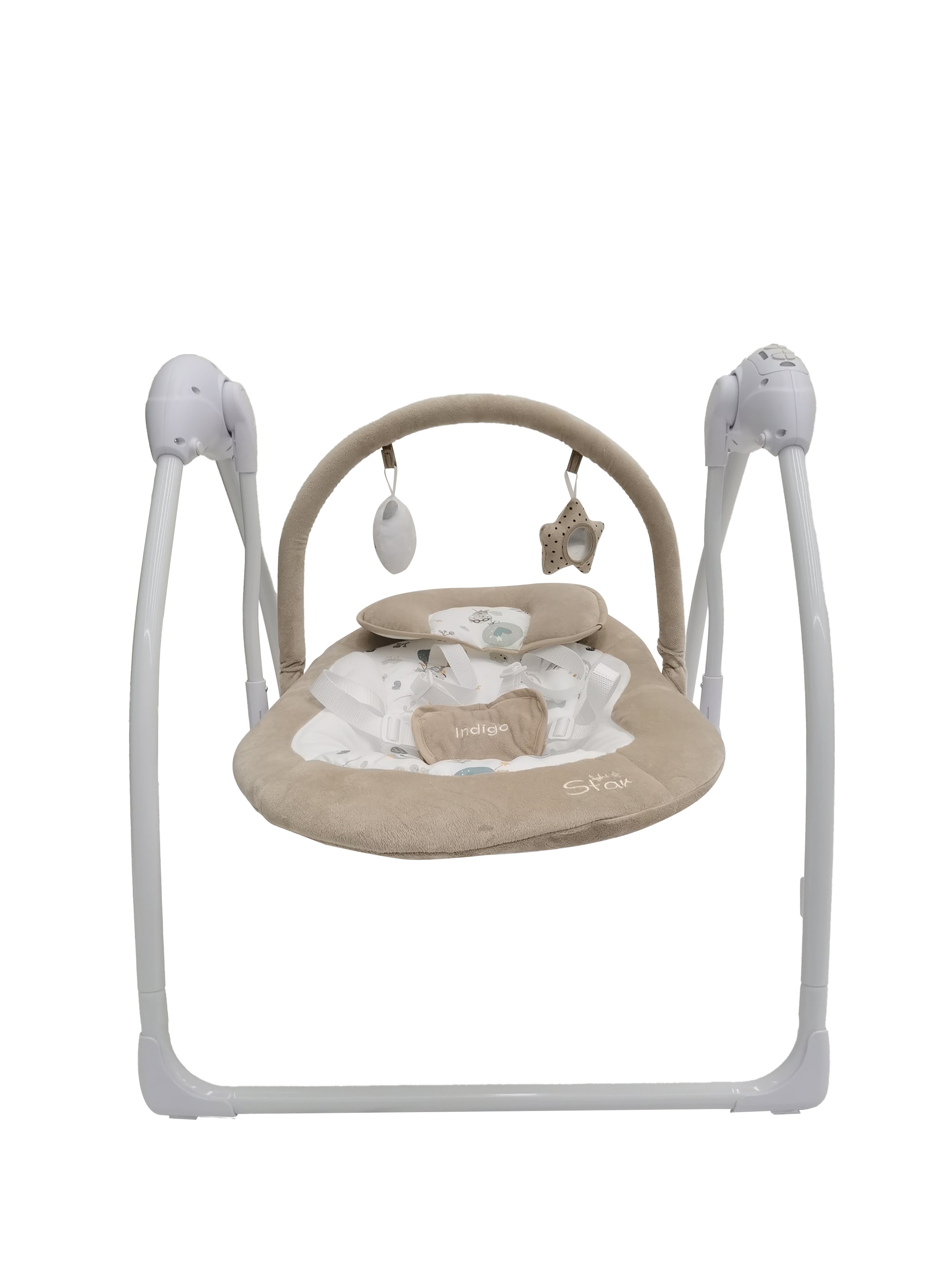 Качели Indigo Star light бежевый - фото 4