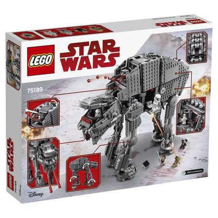 Конструктор LEGO Star Wars Штурмовой шагоход блочный