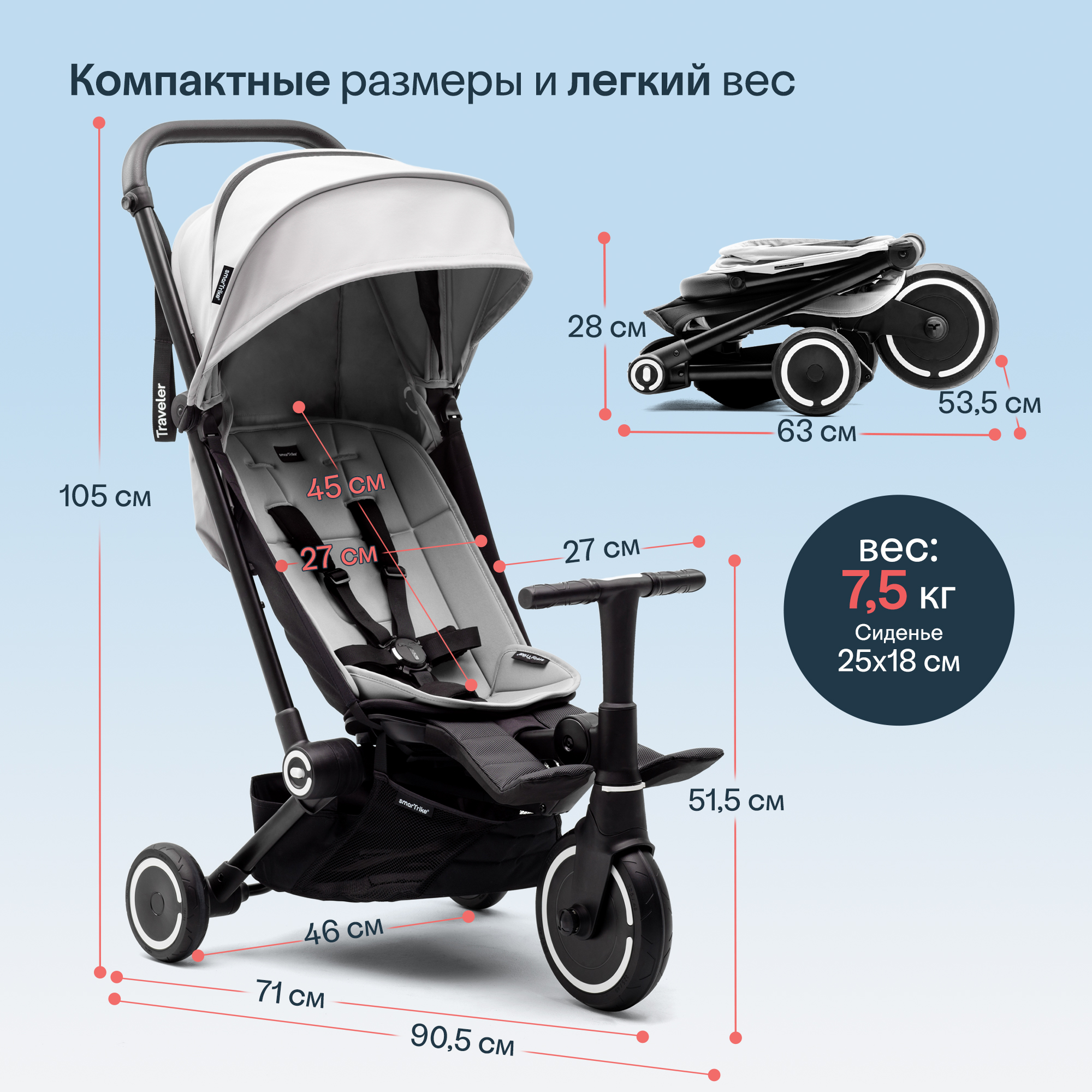 Трехколесный велосипед SmarTrike - фото 13