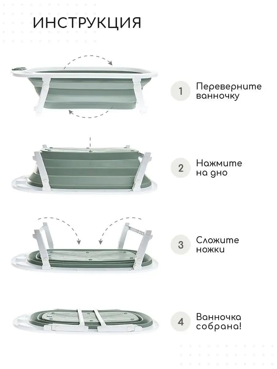 Ванночка Miyoumi зеленый - фото 4