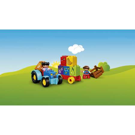 Конструктор LEGO DUPLO Мой первый трактор блочный