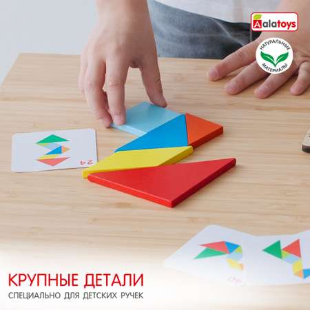 Настольная игра Alatoys Танграм
