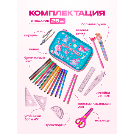 Пенал книжка Bluepink Hearts