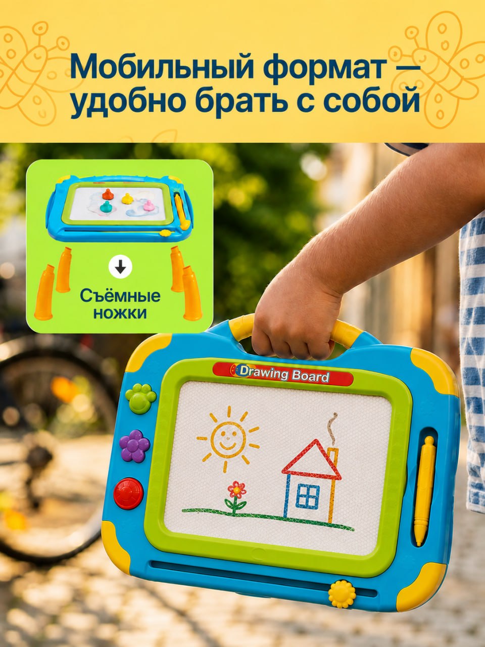 Доска для магнитного рисования TrendToys - фото 6