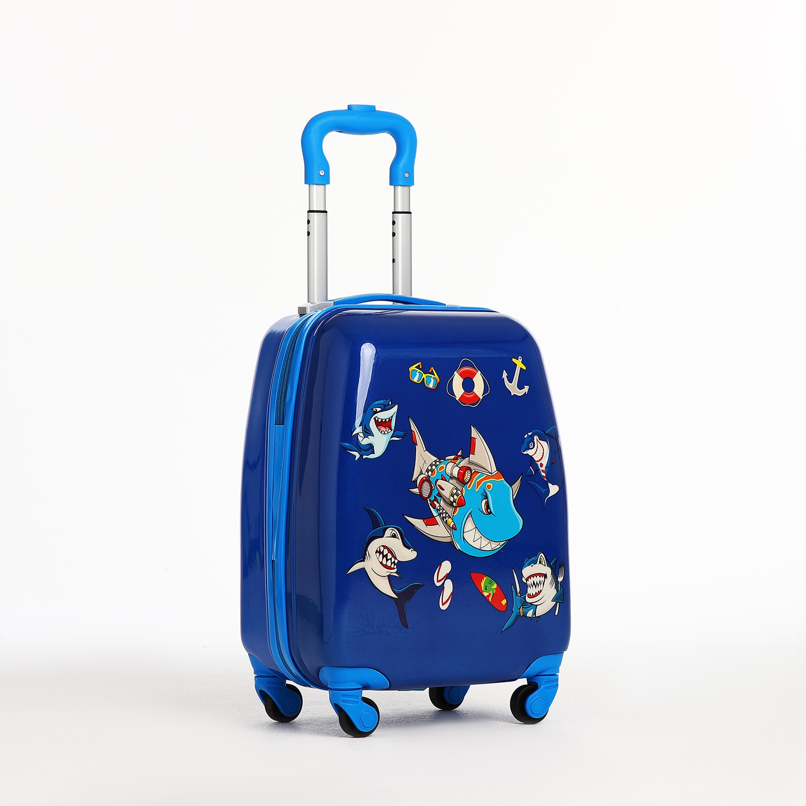 Чемодан Sima-Land Акулы - фото 2