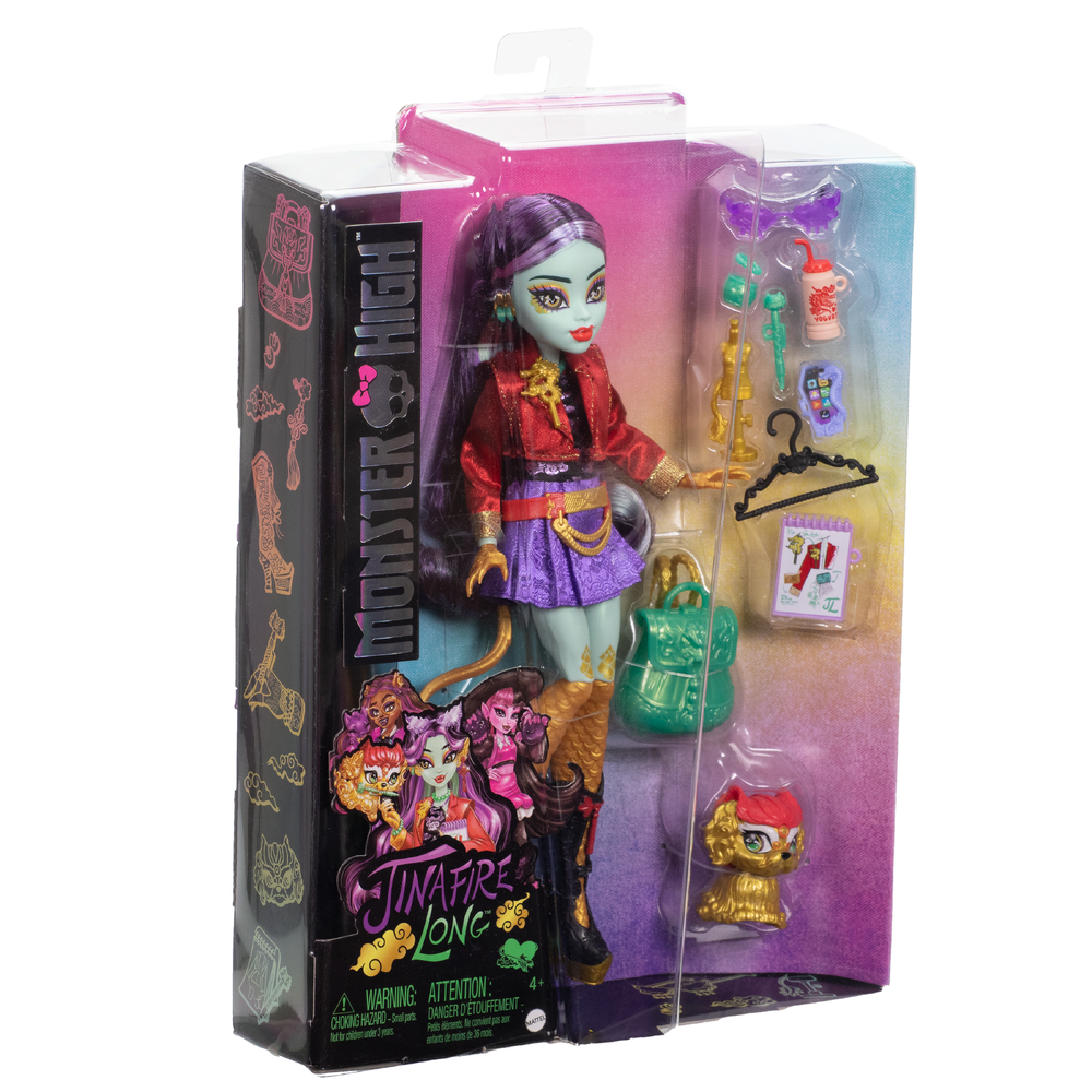 Кукла модельная Monster High Jinafire Long HYV58 HYV58 - фото 2