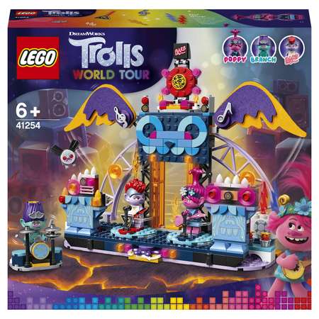 Конструктор LEGO Trolls Концерт в Рок-на-Вулкане блочный
