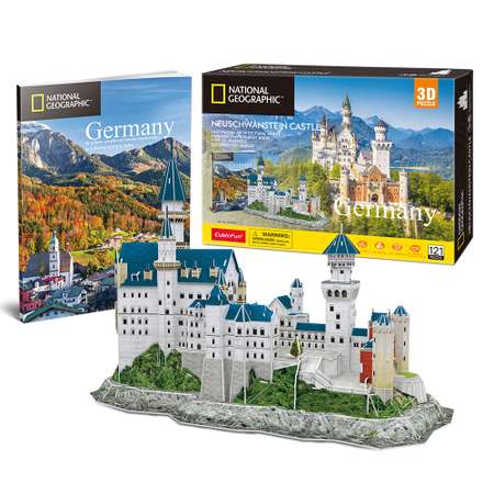 Пазл CubicFun Нойшванштайн 121 дет 3D