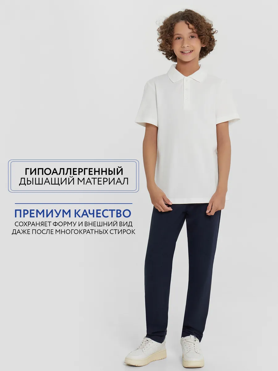 Поло Mark Formelle (Марк Формэль) 113430/1/белый - фото 3