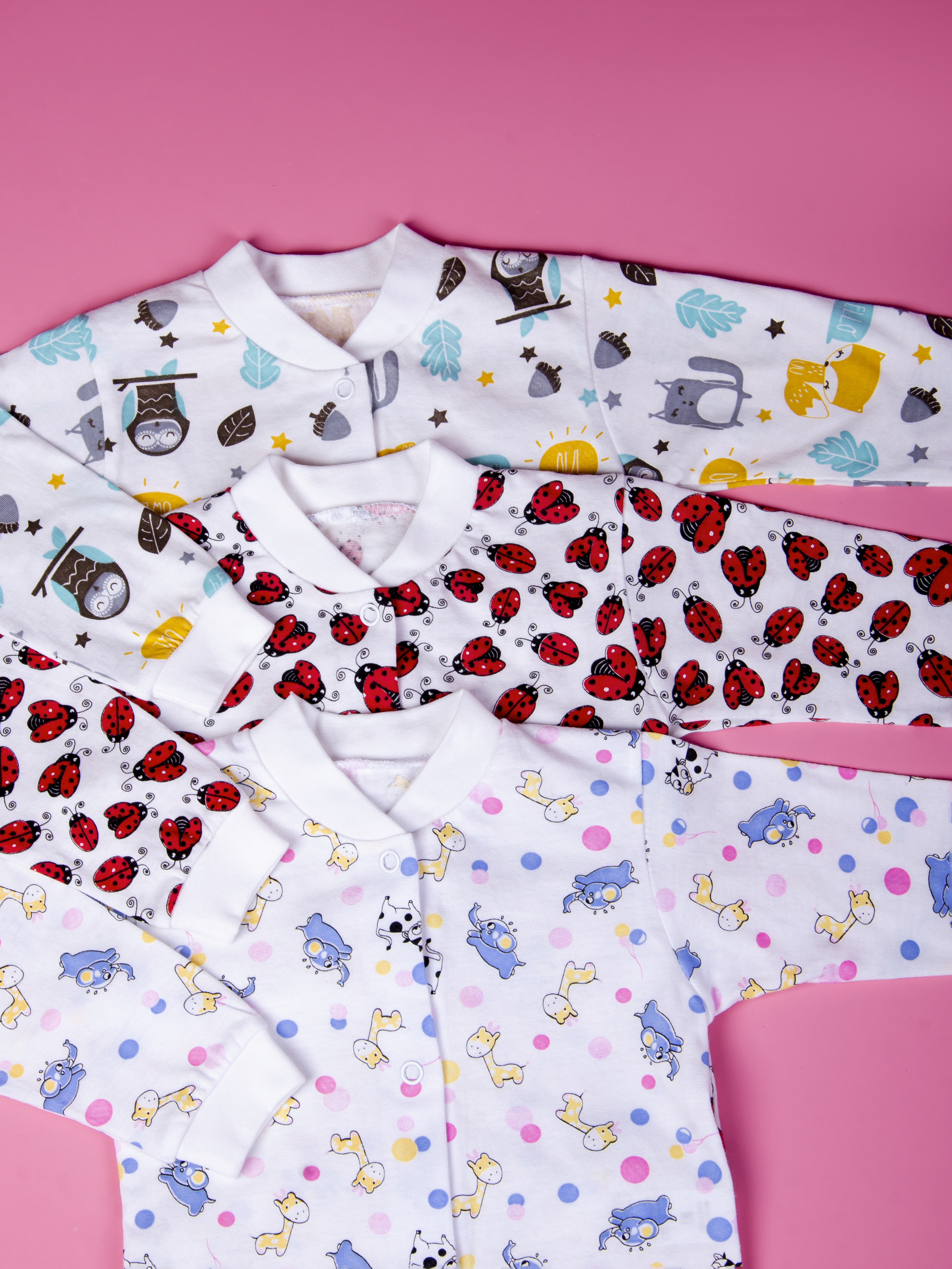 Распашонка 3 шт Софьюшка Rasp/dlr/Sof-03/0612 - фото 3