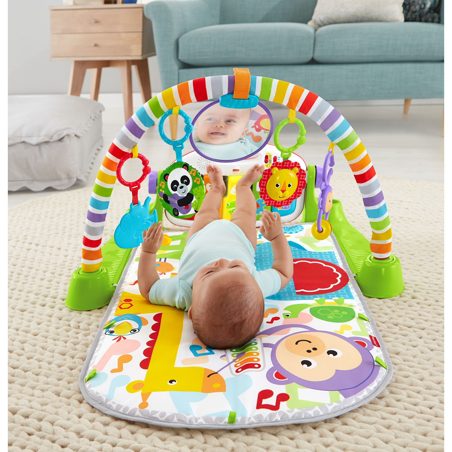 Коврик Fisher Price Пианино - фото 12