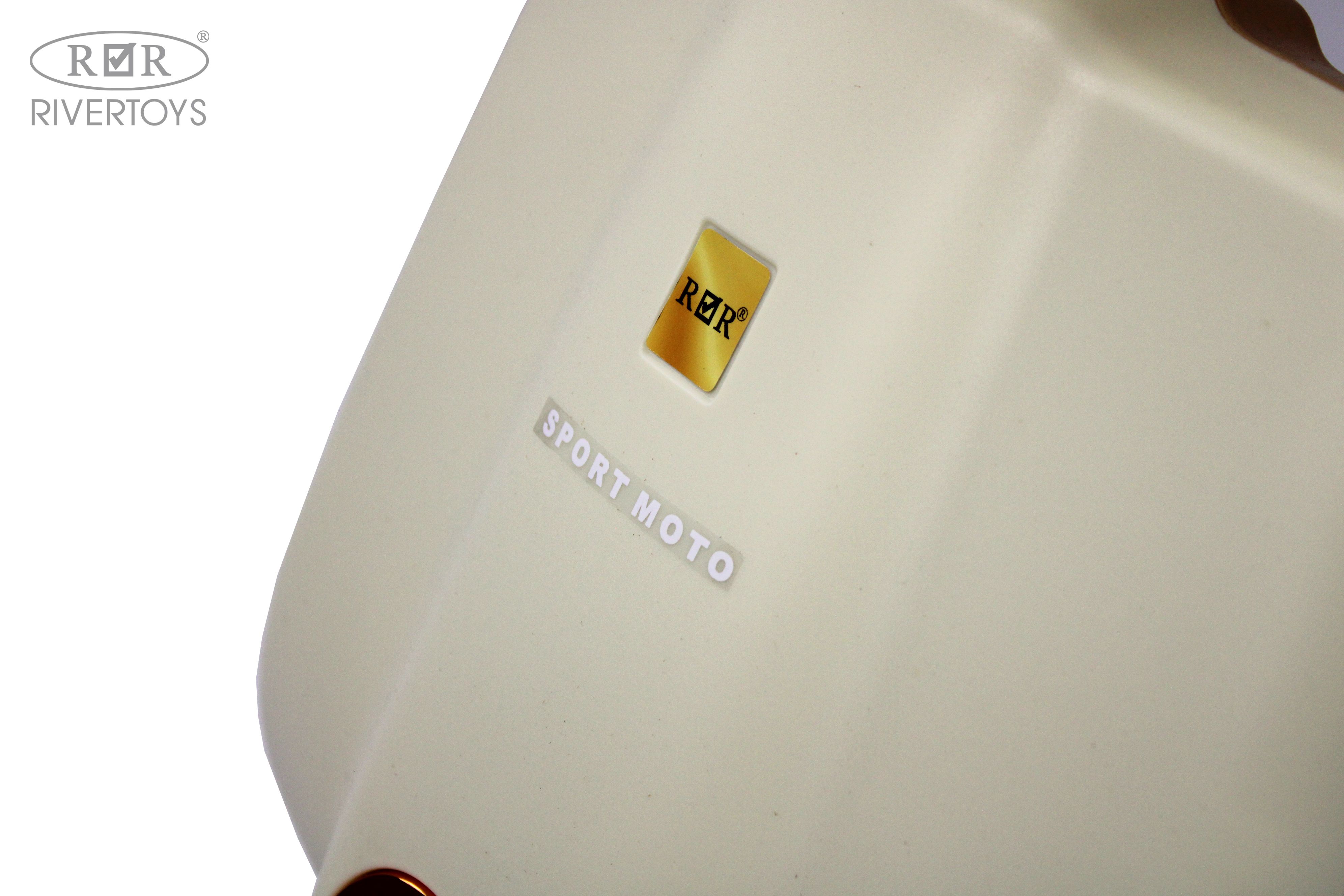 Электромобиль RIVERTOYS K444PX-BEIGE - фото 12