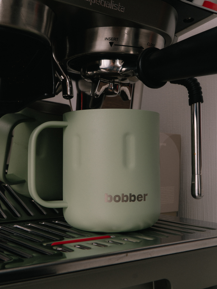 Термокружка для напитков 300 мл Mug Bobber оливковый - фото 4