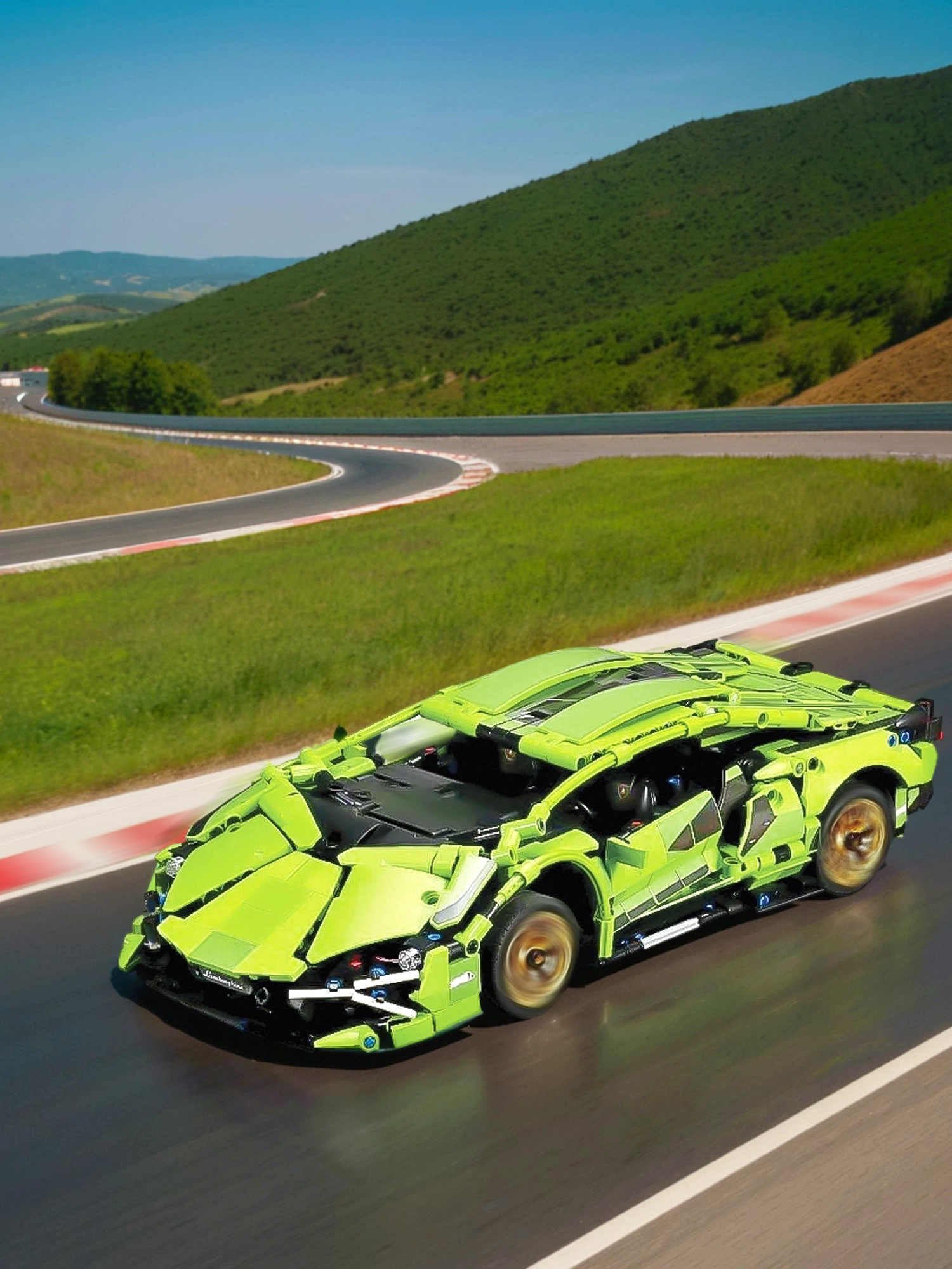 Конструктор Madliani Lamborghini (Ламборджини) Sian 1280 дет. - фото 5