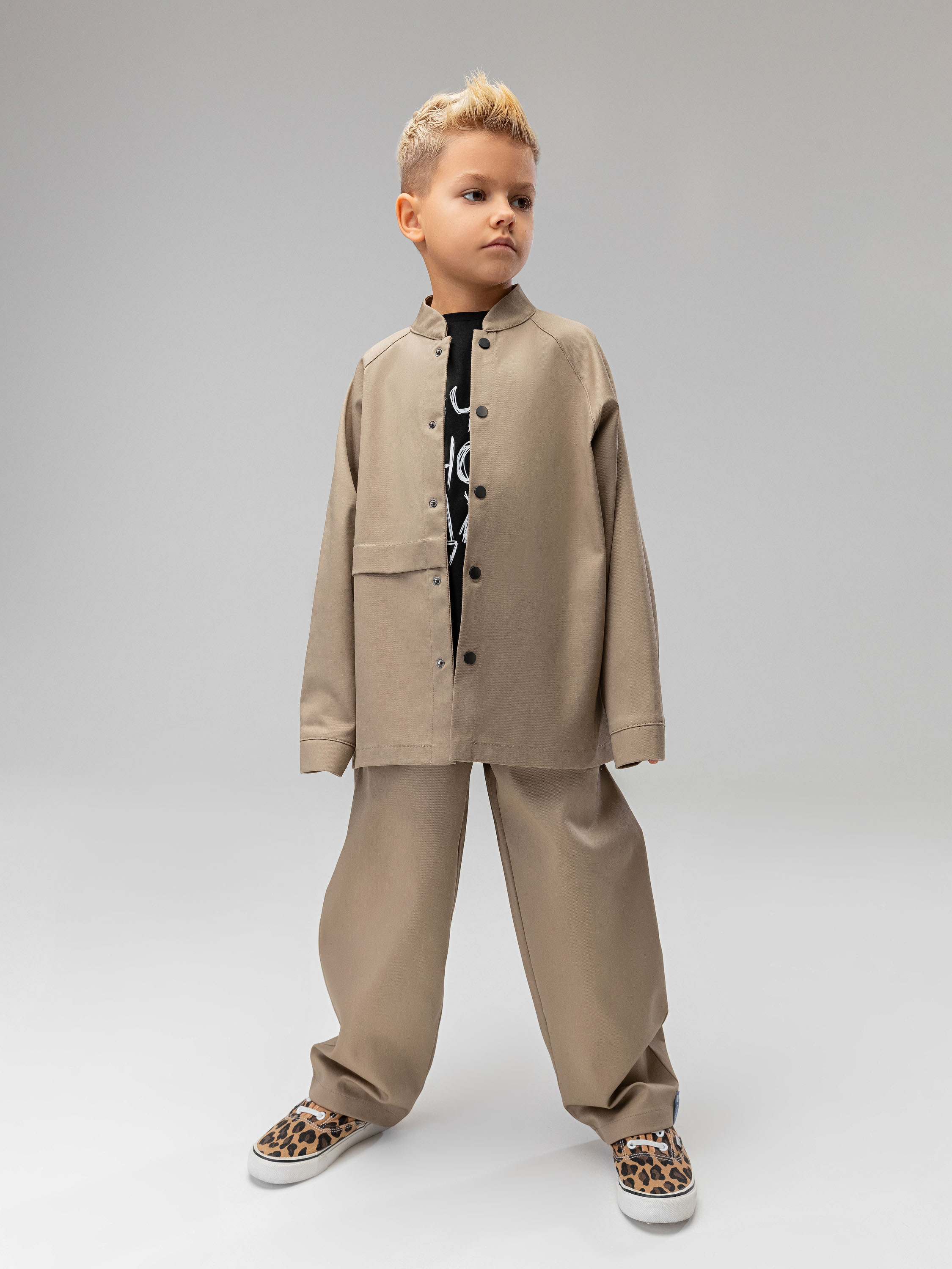 Рубашка и брюки Bodo 11-640MU_бежевый - фото 4