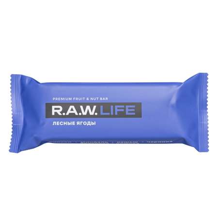 Батончик R.A.W.LIFE орехово-фруктовый лесные ягоды 47г