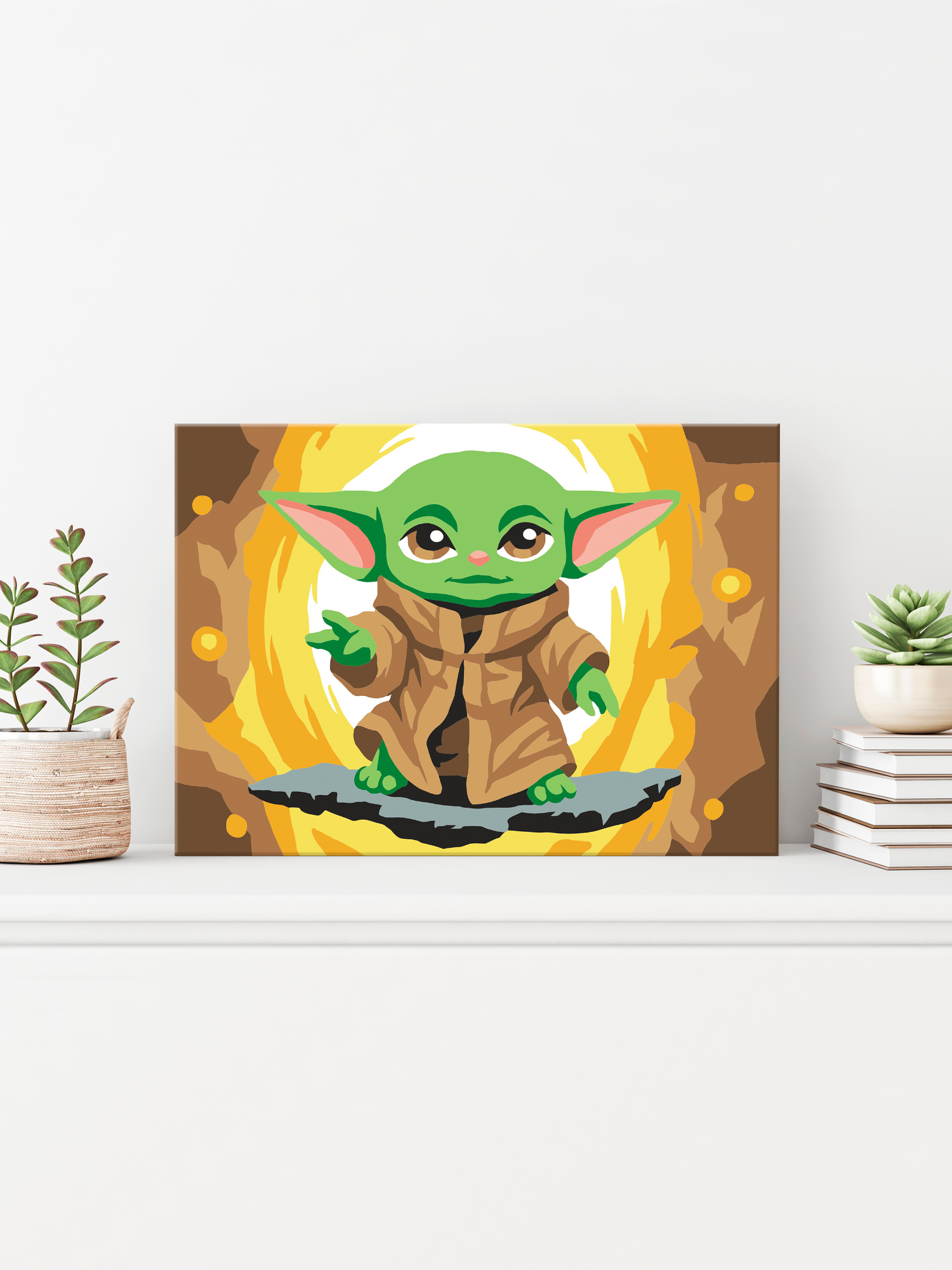 Картина по номерам Hobby Paint Малыш Йода в ассортименте - фото 3