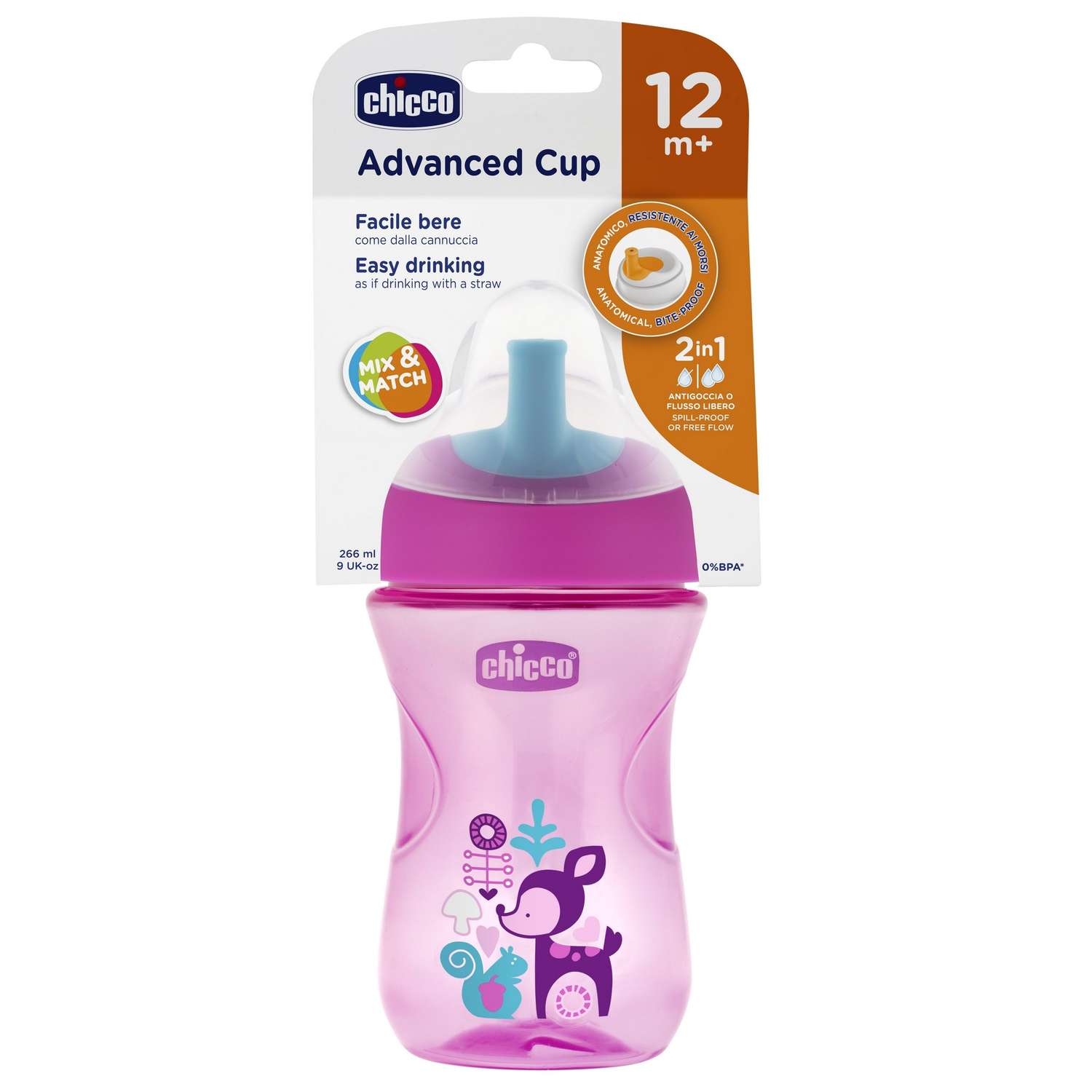 Чашка Chicco Advanced Cup 266 мл - фото 9