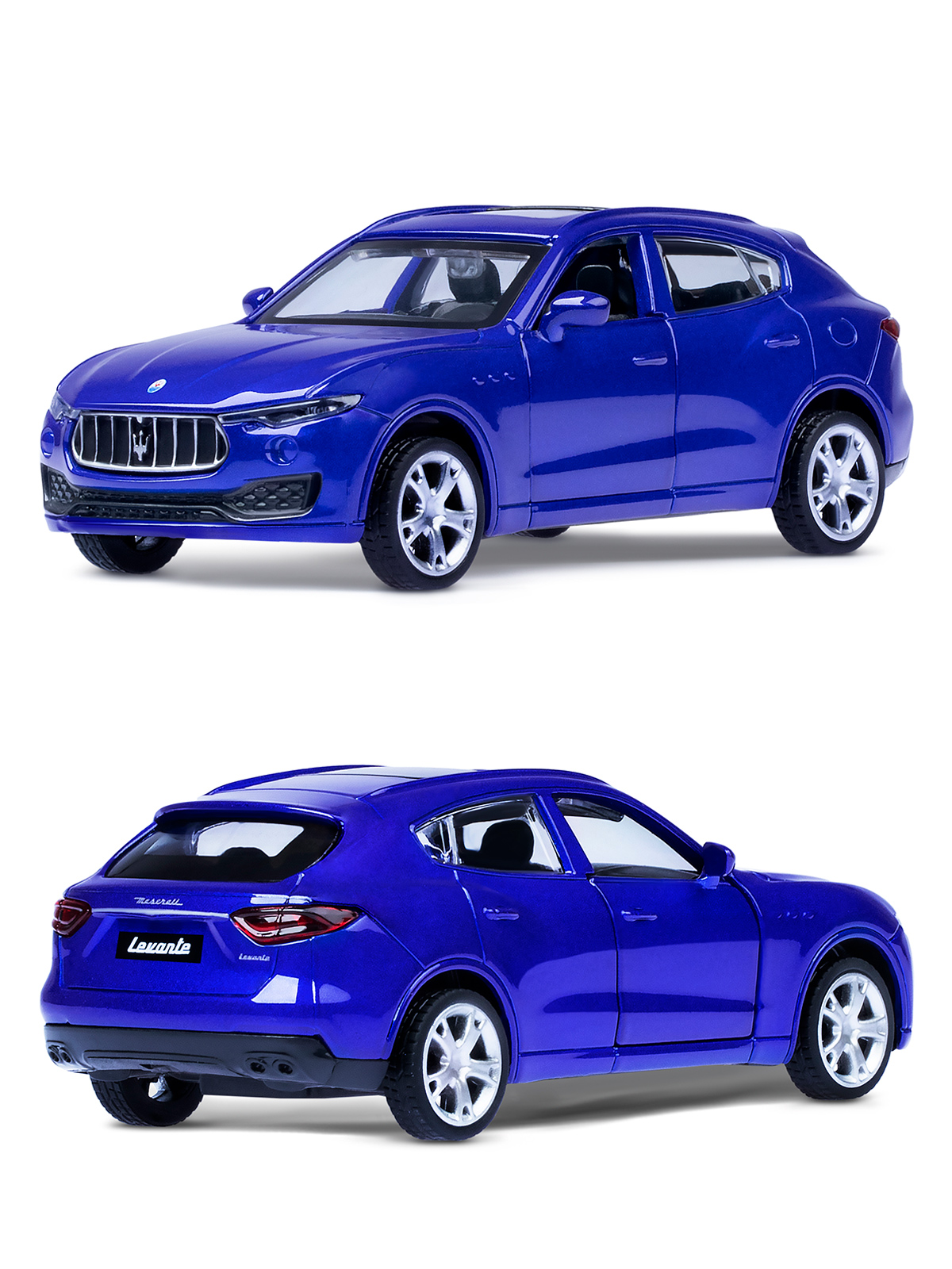 Автомобиль АВТОпанорама Maserati Levante SUV 1:43 JB1251576 - фото 7
