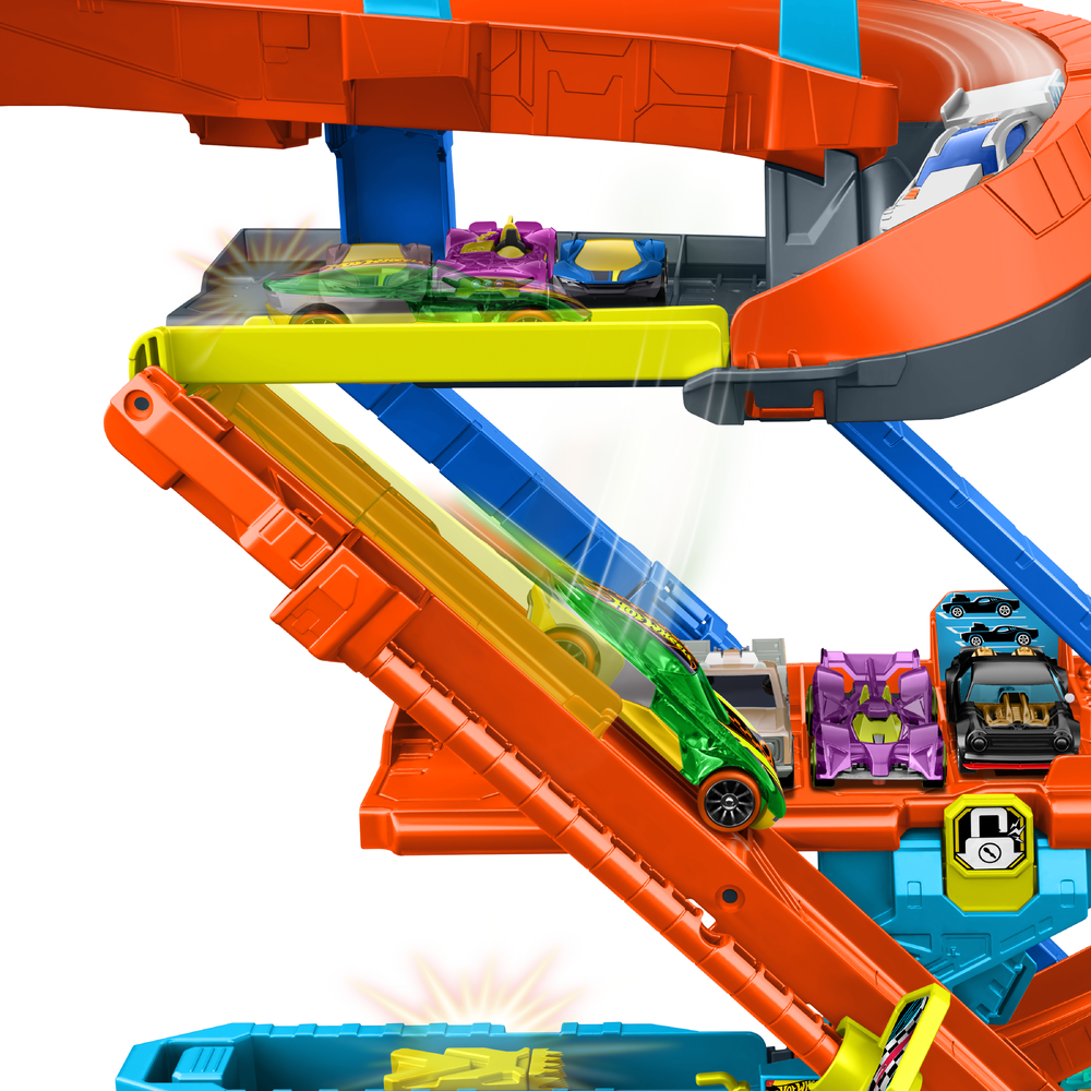 Парковка Hot Wheels City Гараж-трансформер JHL94 - фото 6