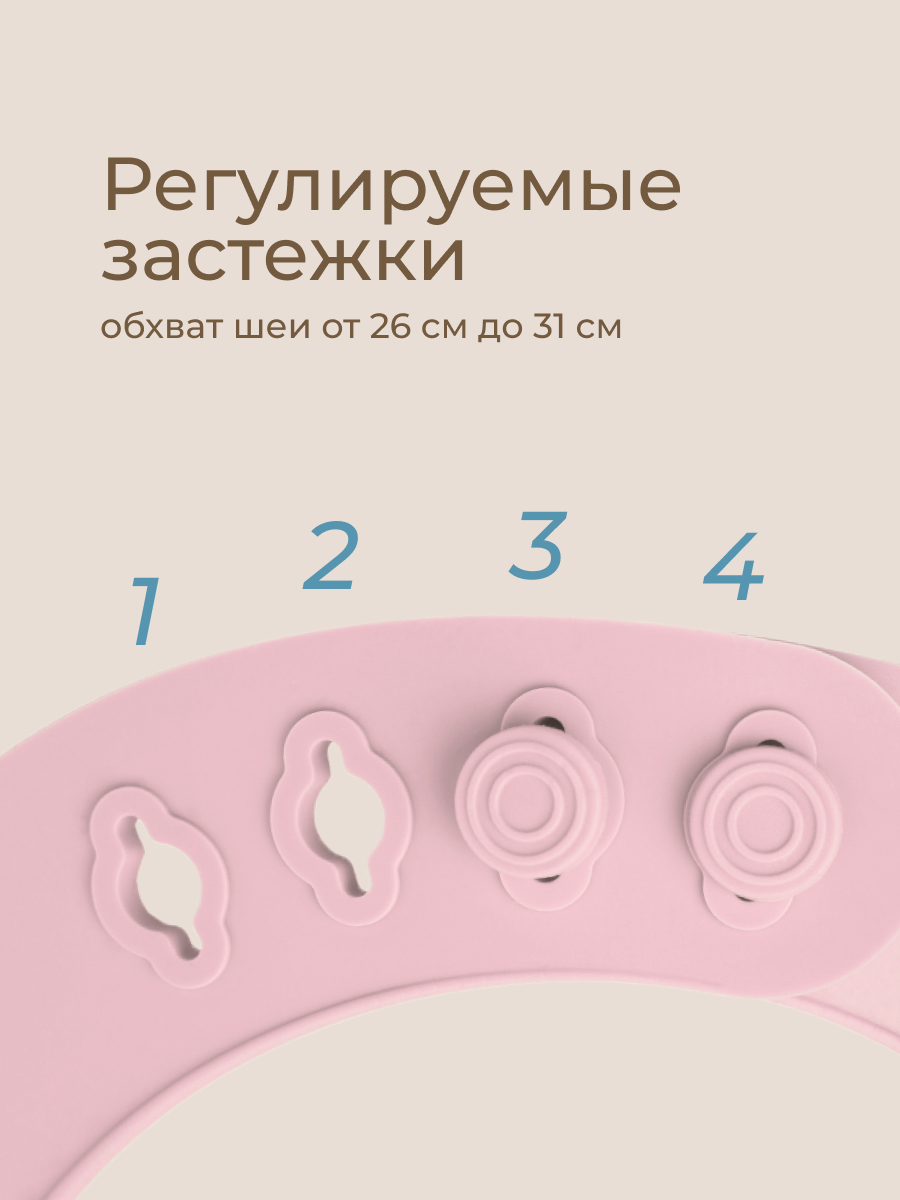 Нагрудник ROXY-KIDS пластик - фото 4