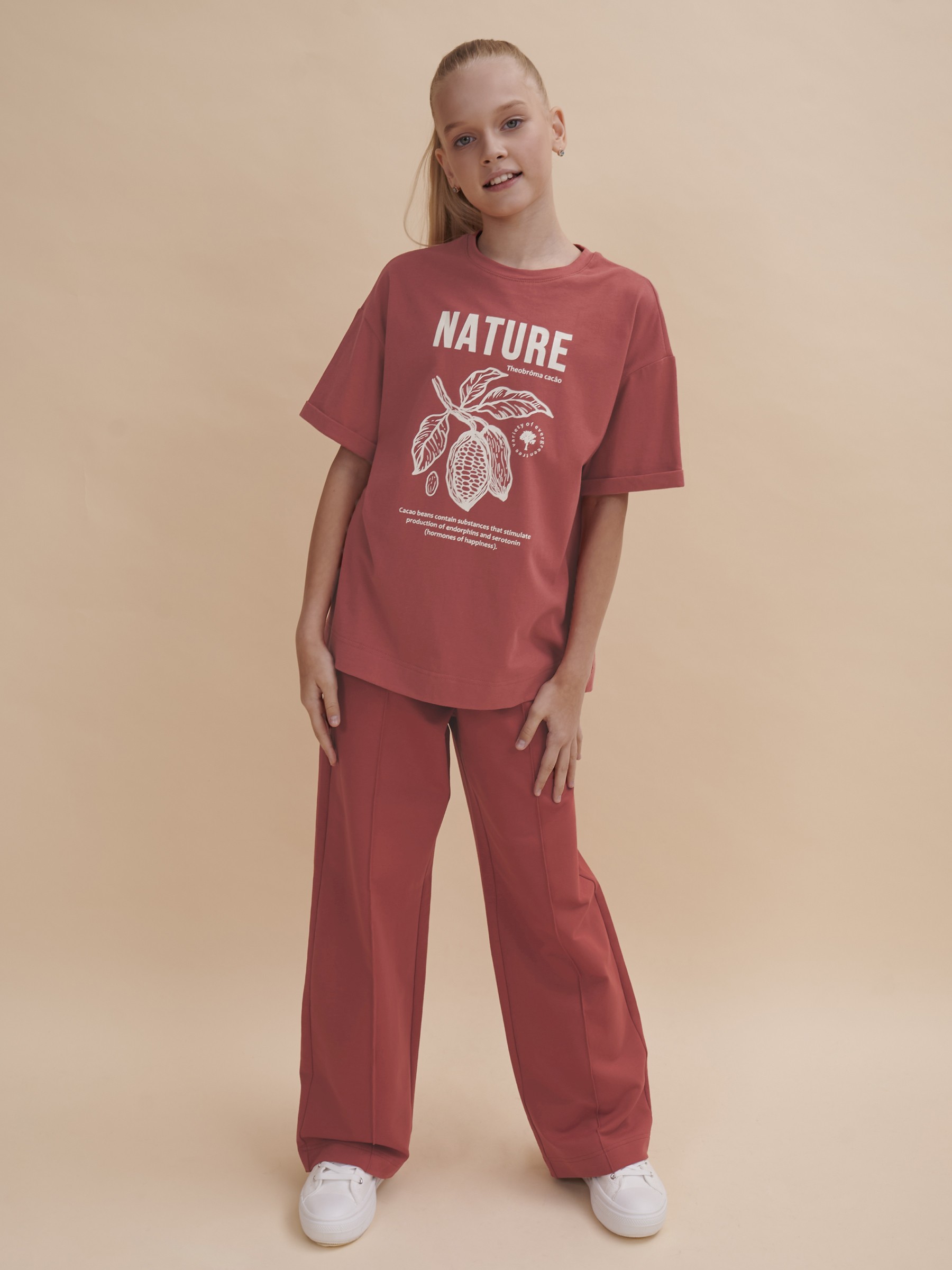 Брюки Pelican GFP3352U/Бордовый - фото 6