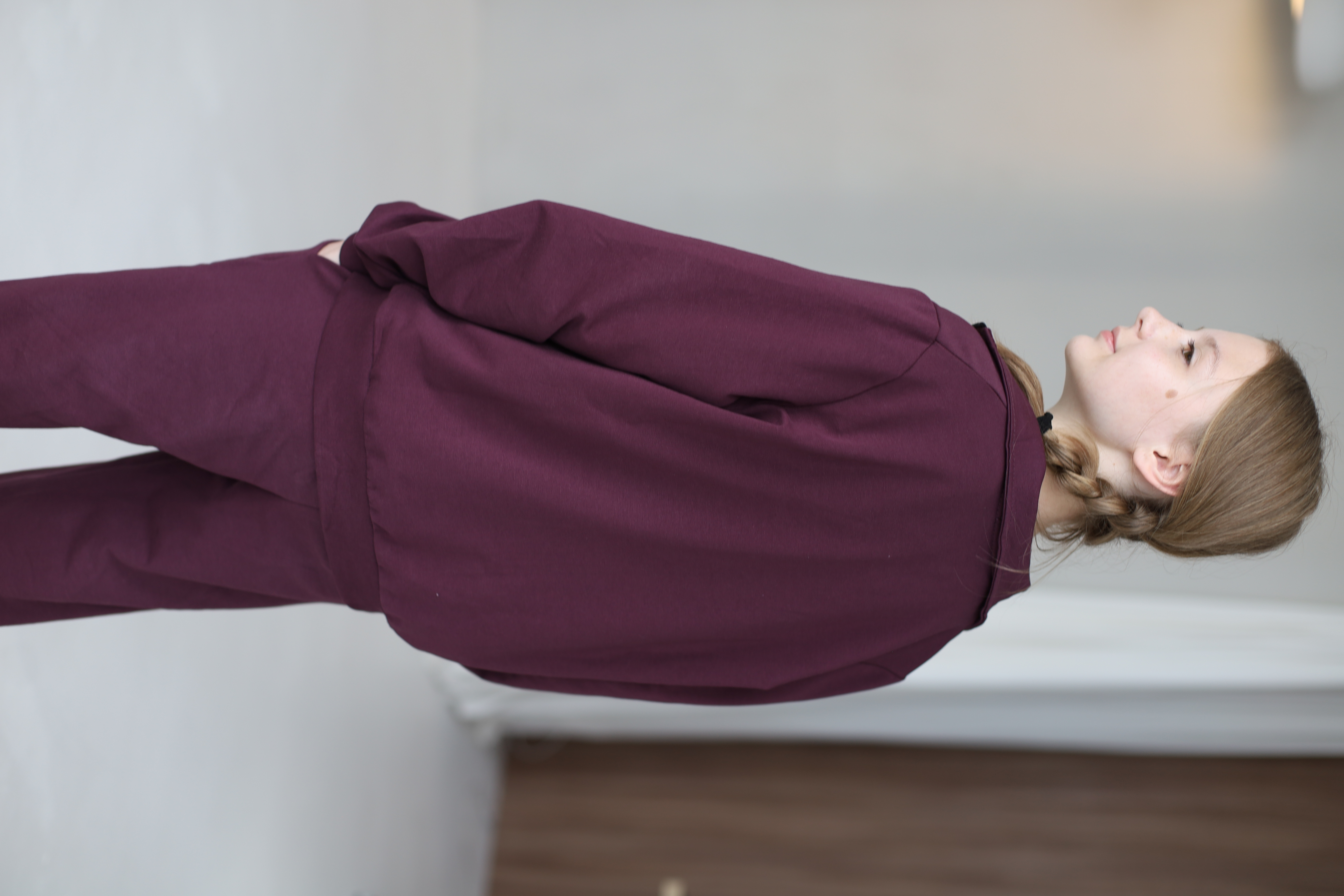 Костюм Агапэ 8015-1_бургунди - фото 5