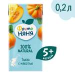 Нектар ФрутоНяня Тыква с 4 мес 0.2 л