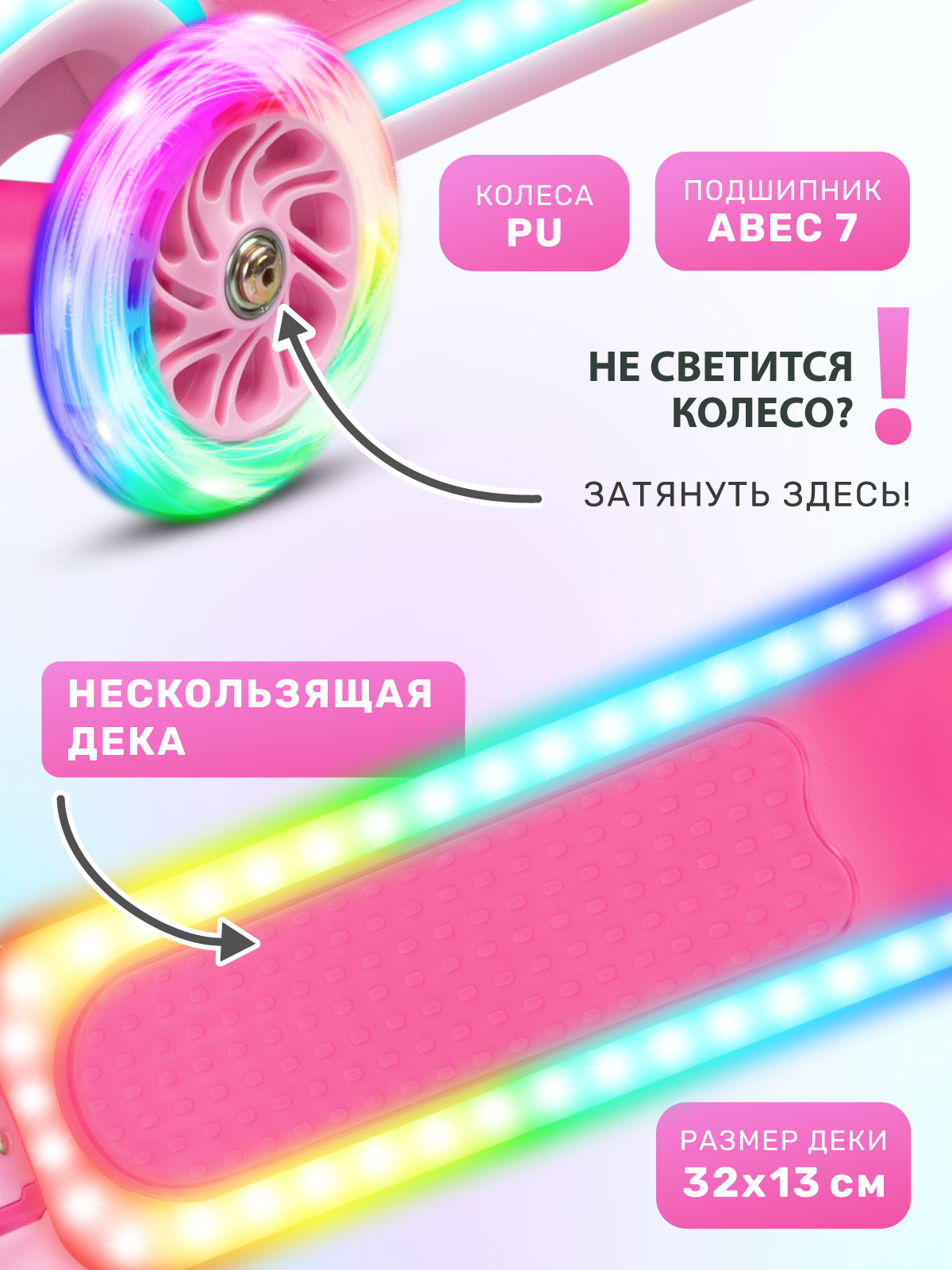 Самокат CITYRIDE трехколесный - фото 3