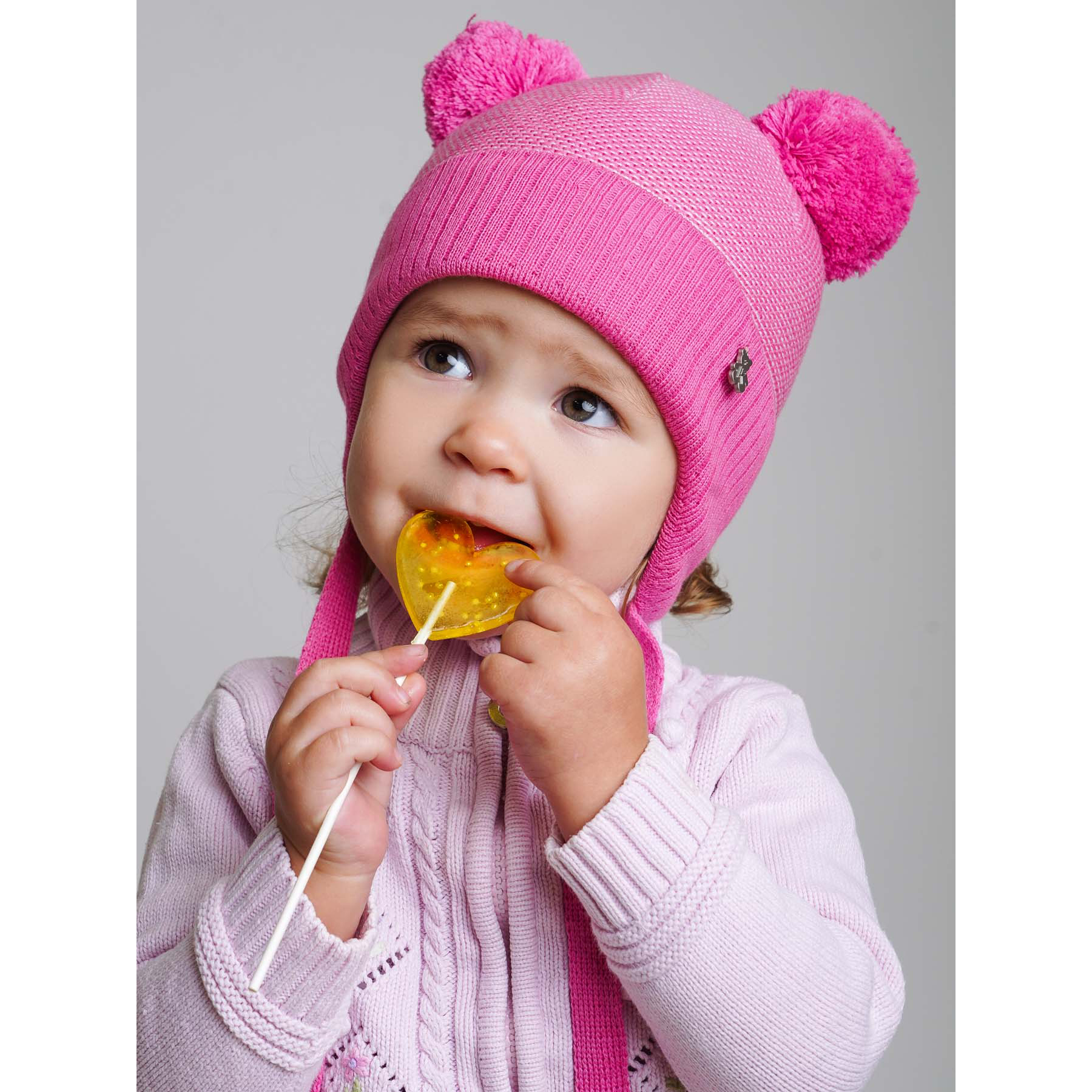 Шапка ПриКиндер M1-2119 Цвет: Розовый - фото 2